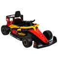 Huffy Disney Mickey Mouse 12V F1 Car Ride-On, Remote Control, Red