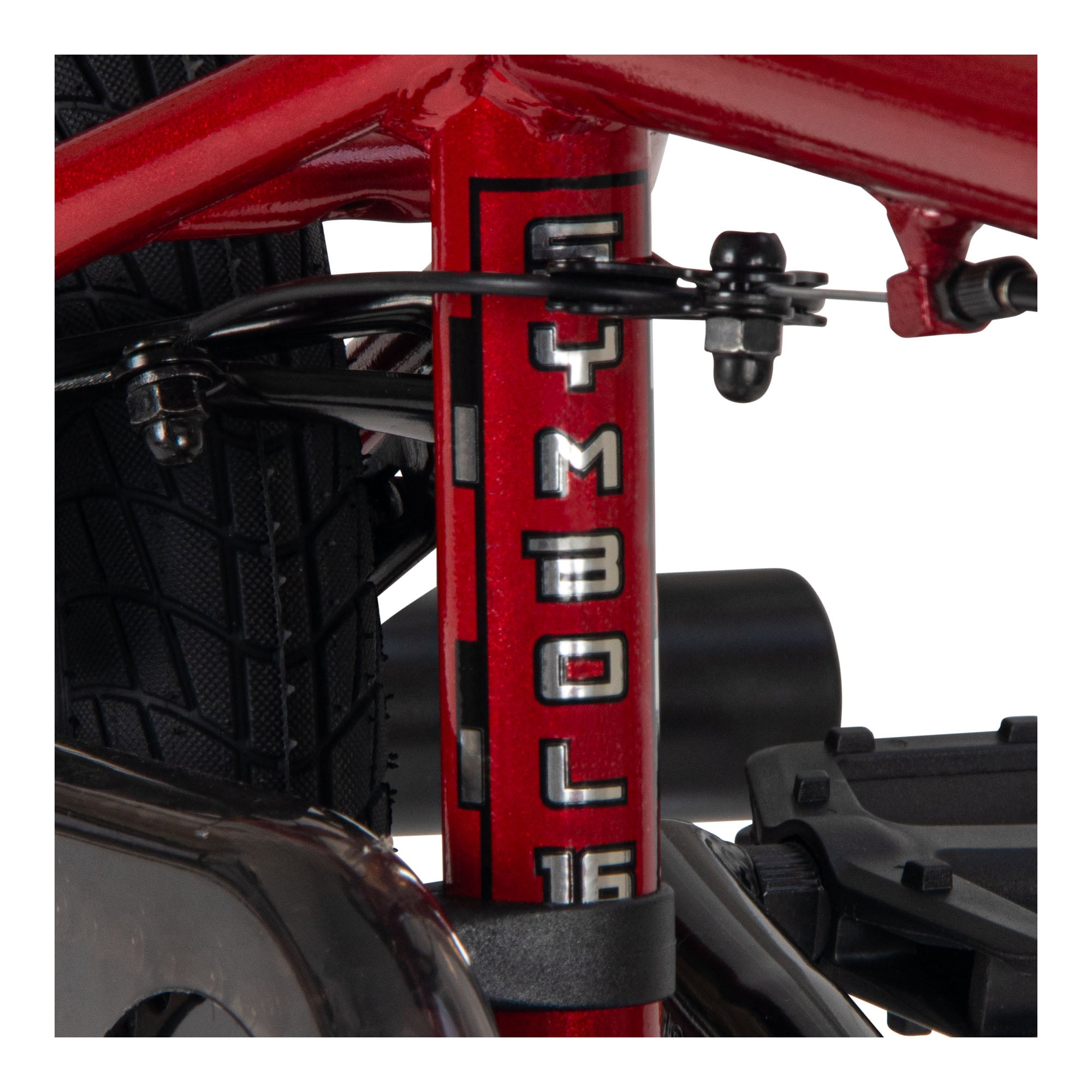 Huffy Symbol Freestyle 16-inch BMX Bike - Candy Red