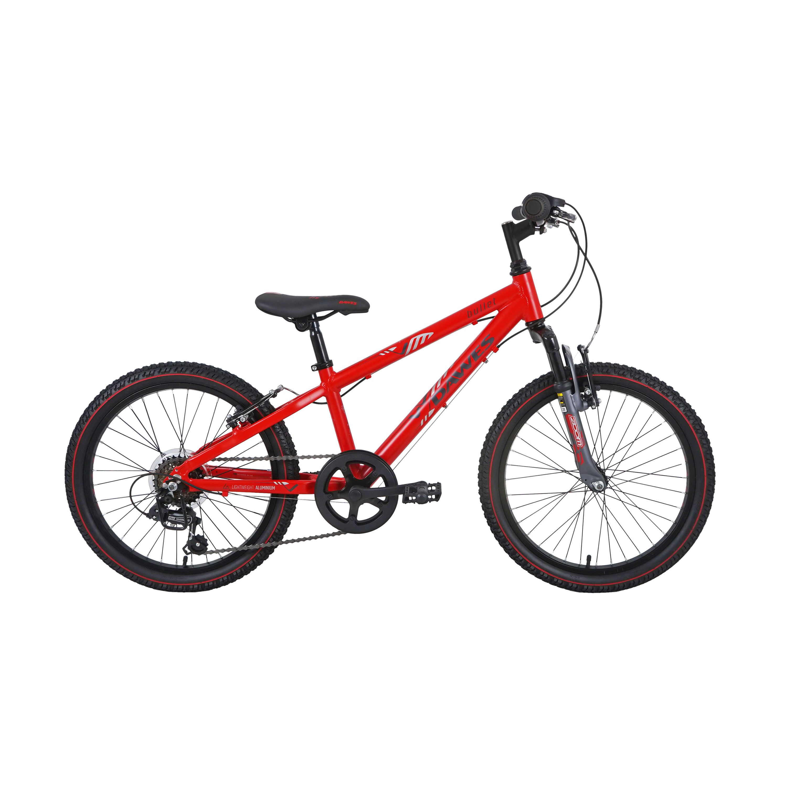 Dawes 20-inch Bullet HT Kids Mountain Bike - Red
