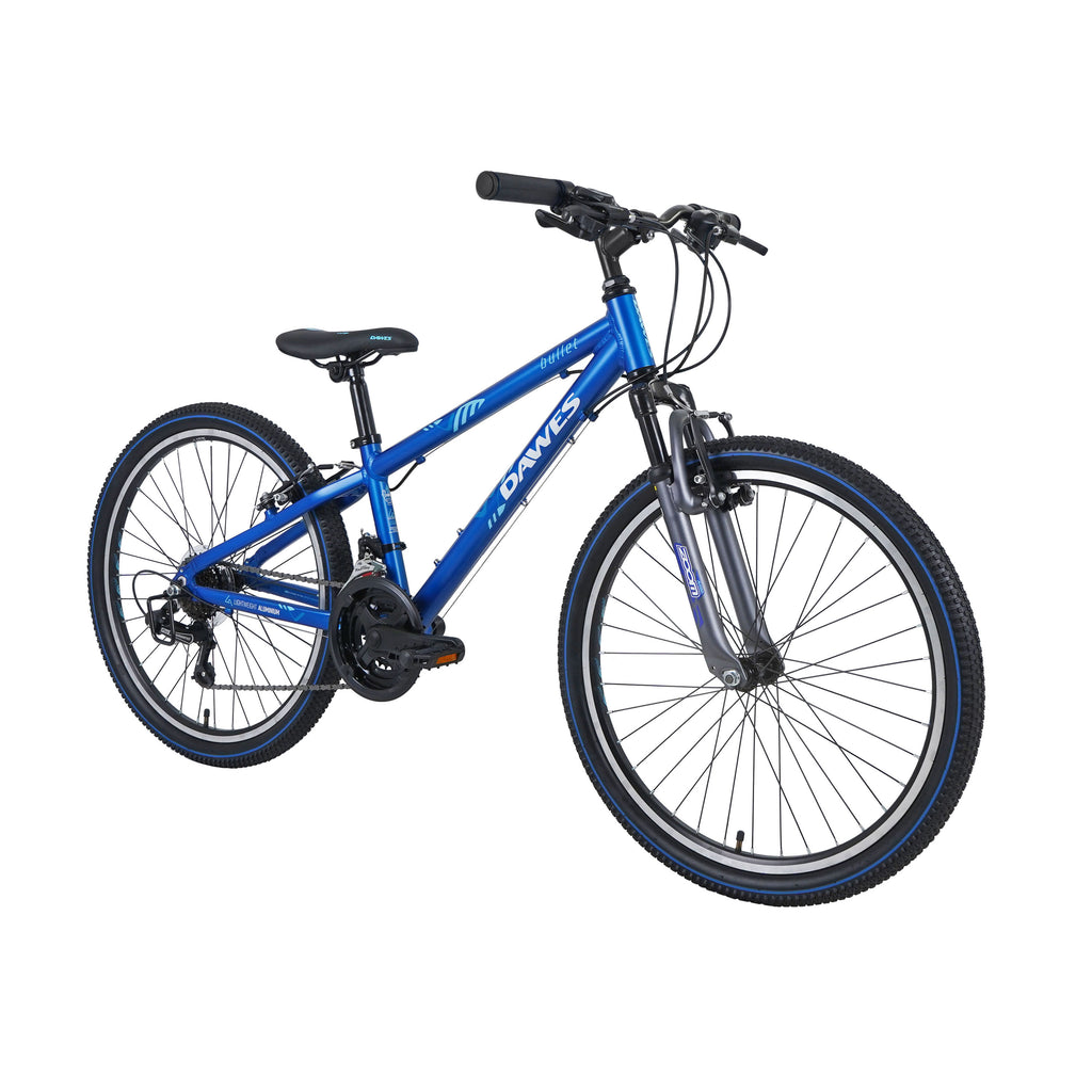 Dawes 24-inch Bullet HT Kids Mountain Bike - Dark Blue
