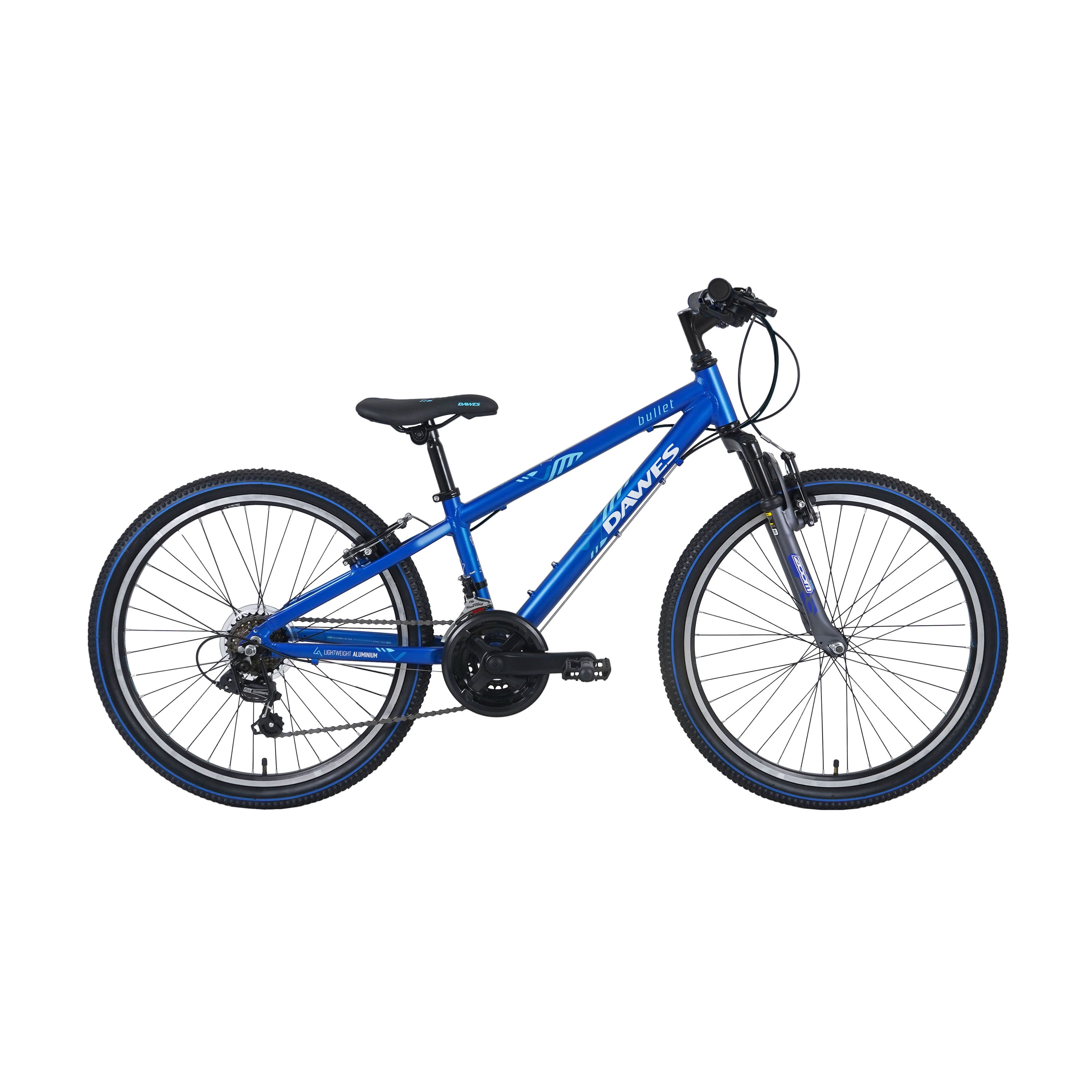 Dawes 24-inch Bullet HT Kids Mountain Bike - Dark Blue