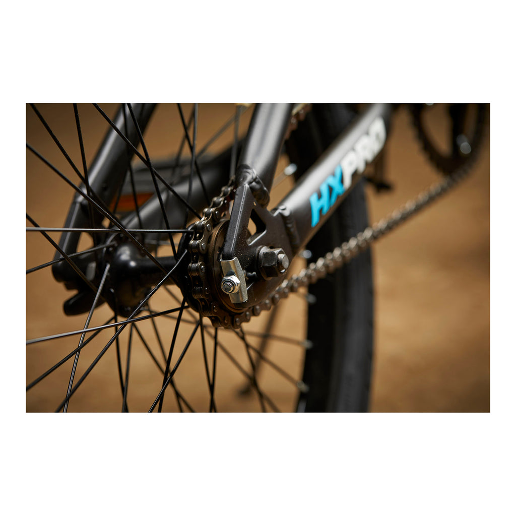 Huffy HX Pro Racer 20-inch Aluminum BMX Race Bike - Black/Blue