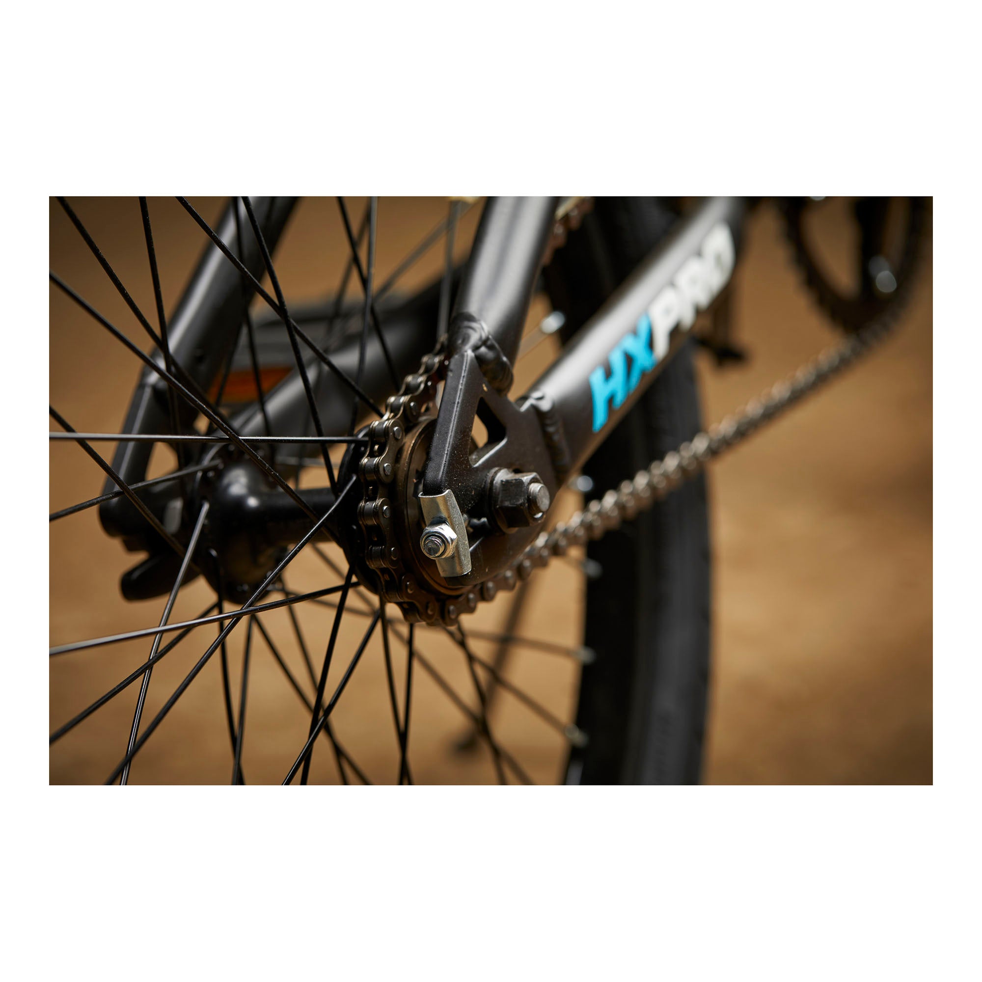 Huffy HX Pro Racer 20-inch Aluminum BMX Race Bike - Black/Blue