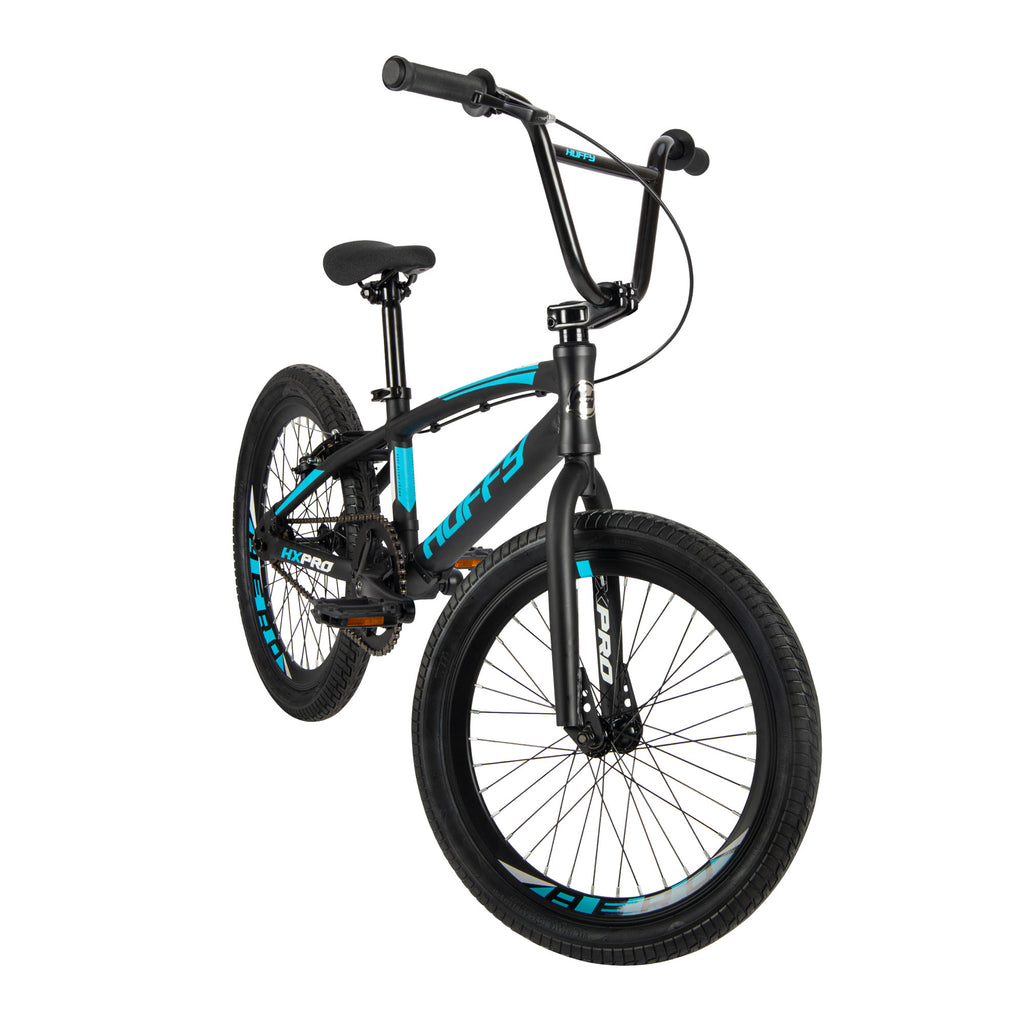 Huffy HX Pro Racer 20-inch Aluminum BMX Race Bike - Black/Blue