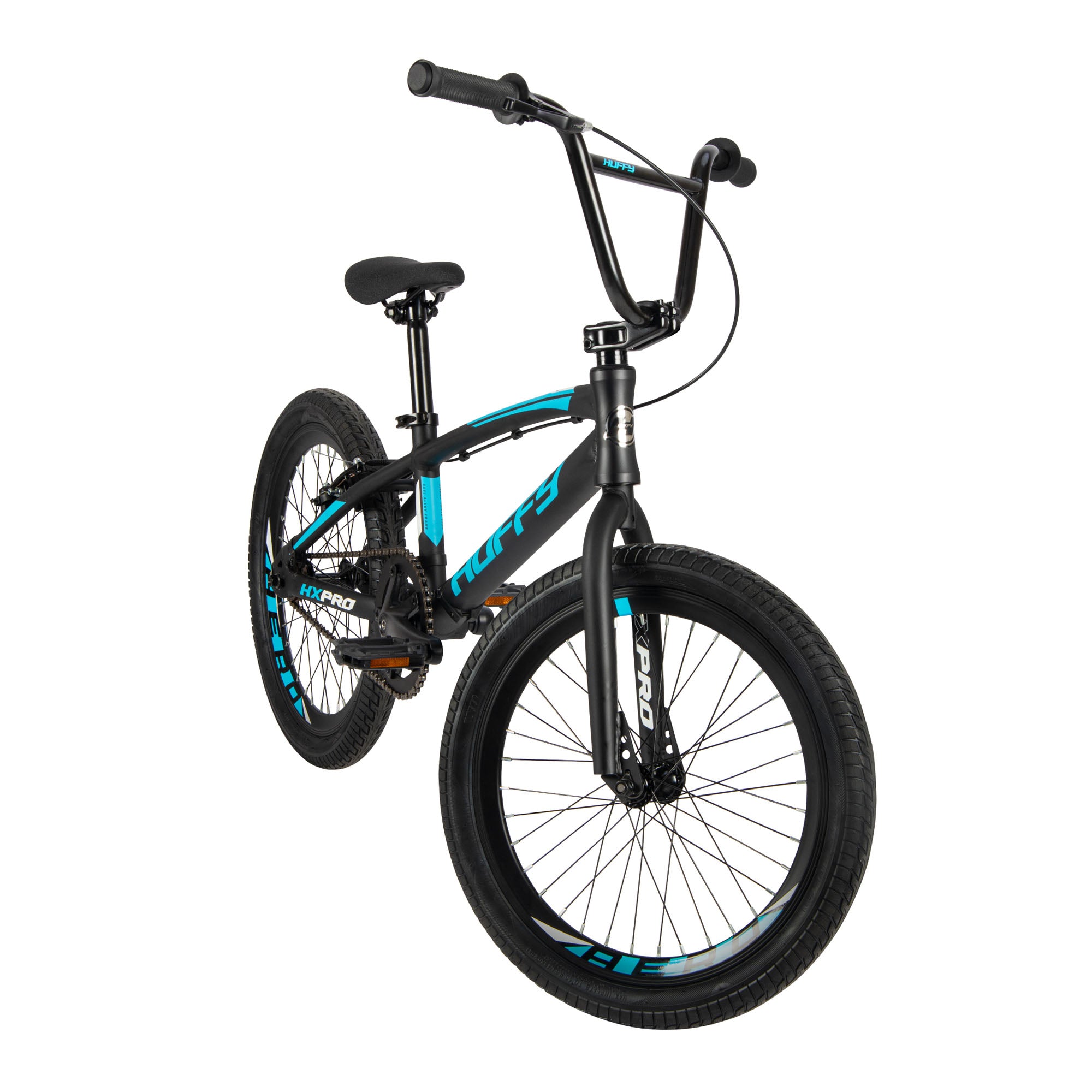 Huffy HX Pro Racer 20-inch Aluminum BMX Race Bike - Black/Blue