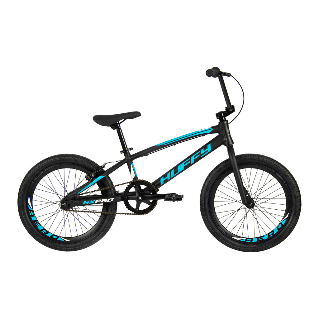 Huffy HX Pro Racer 20-inch Aluminum BMX Race Bike - Black/Blue