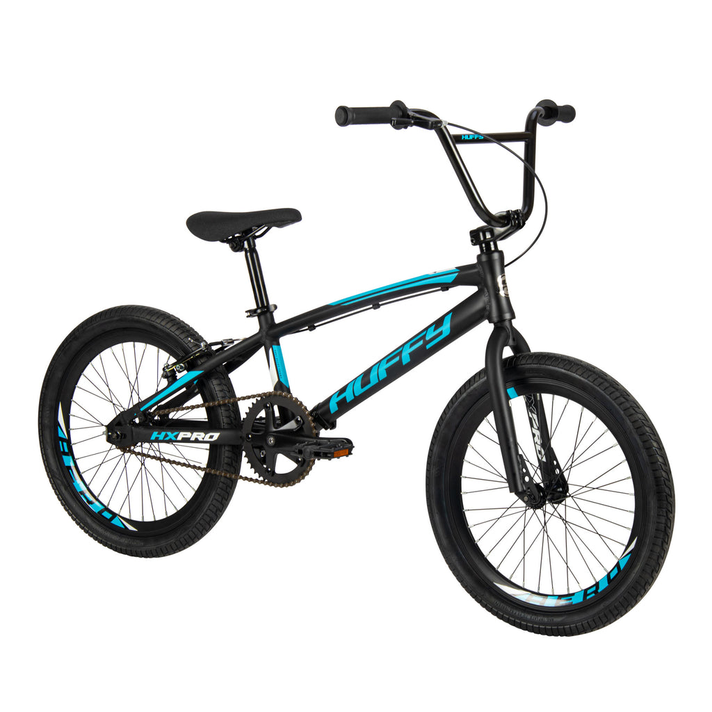Huffy HX Pro Racer 20-inch Aluminum BMX Race Bike - Black/Blue