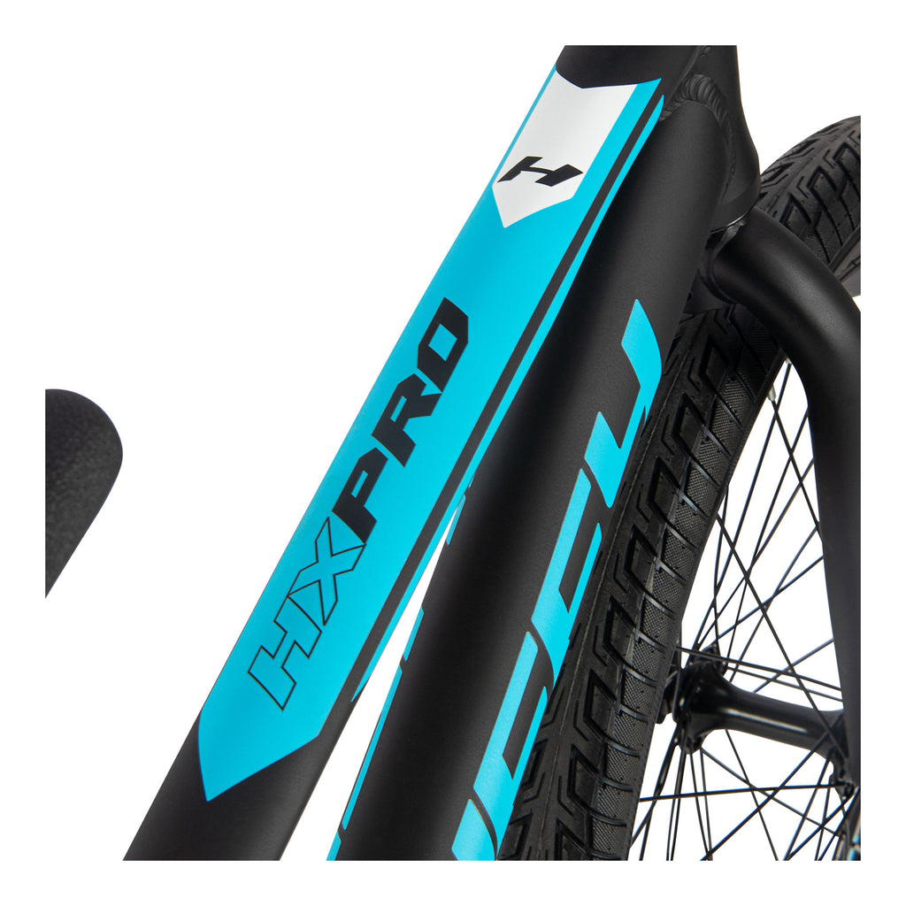 Huffy HX Pro Racer 20-inch Aluminum BMX Race Bike - Black/Blue