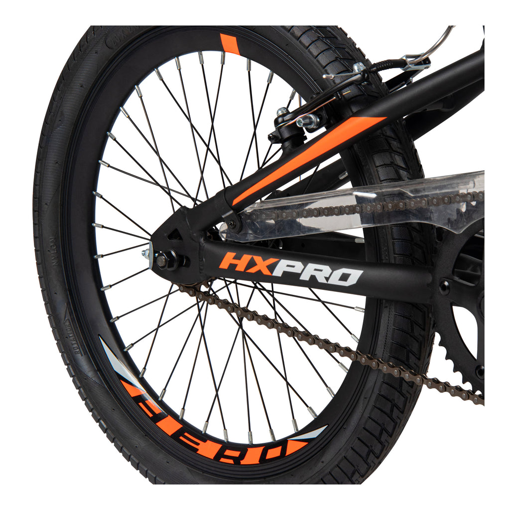 Huffy HX Pro Racer 20-inch Aluminum BMX Race Bike - Black/Orange