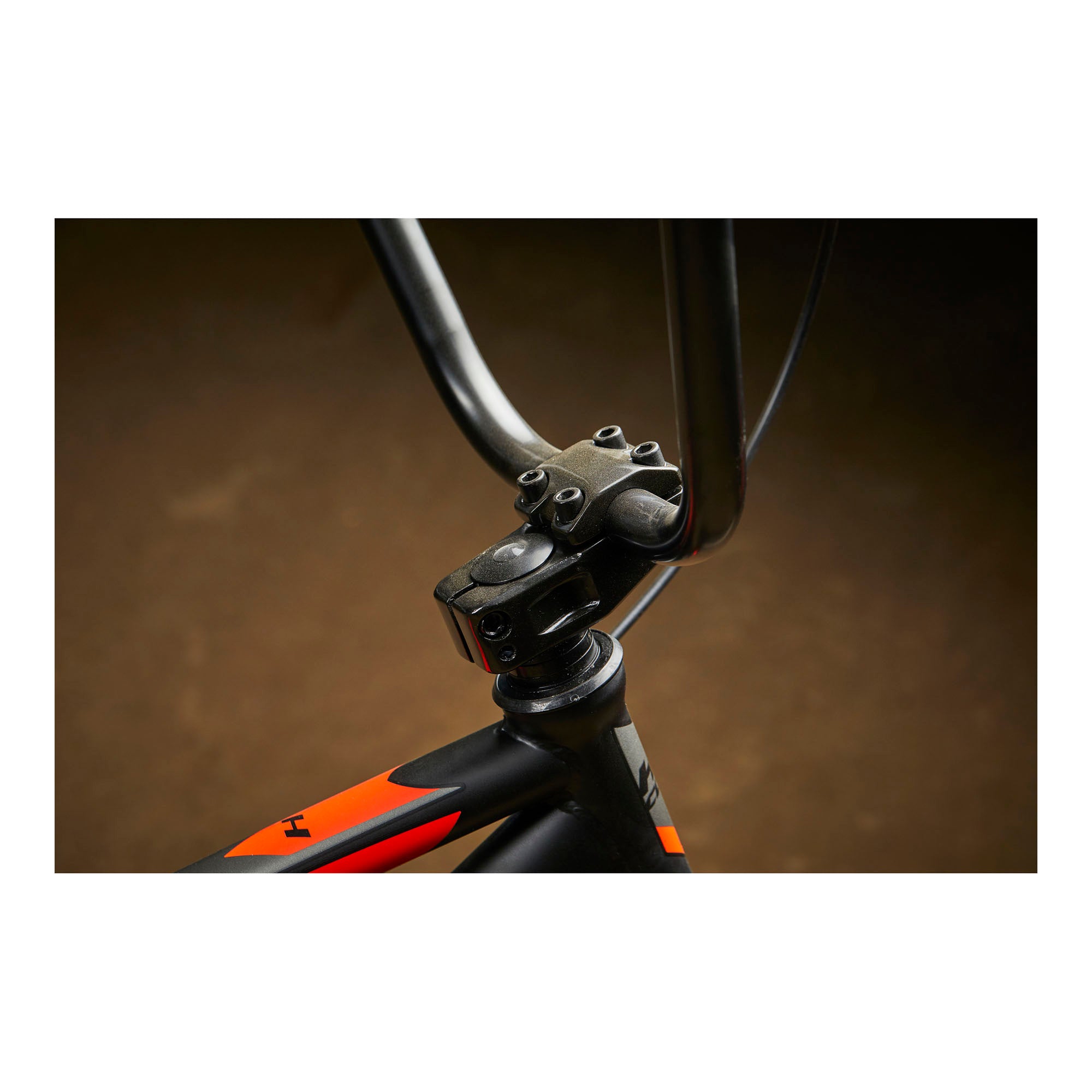 Huffy HX Pro Racer 20-inch Aluminum BMX Race Bike - Black/Orange