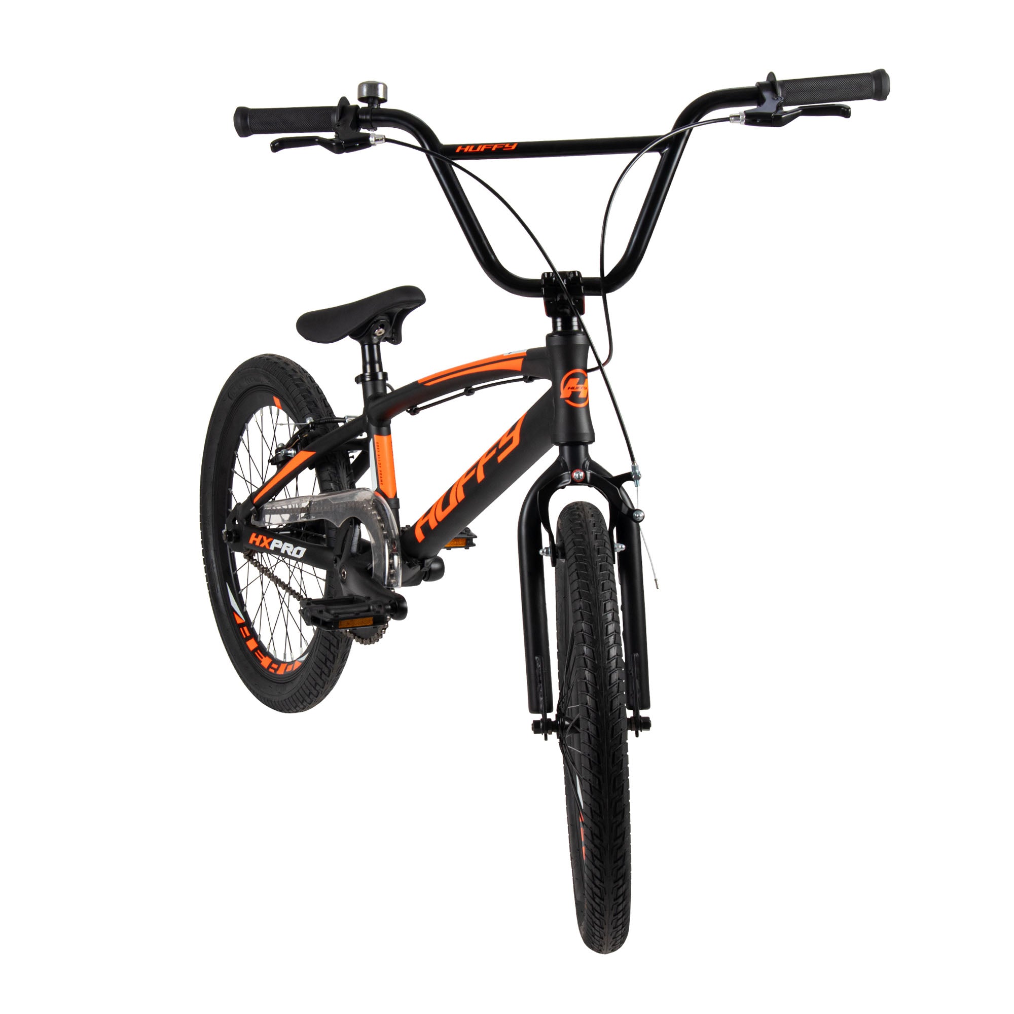 Huffy HX Pro Racer 20-inch Aluminum BMX Race Bike - Black/Orange