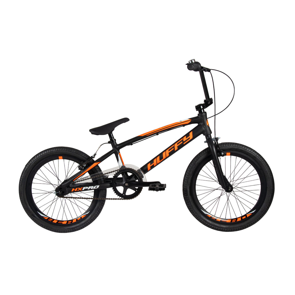 Huffy HX Pro Racer 20-inch Aluminum BMX Race Bike - Black/Orange