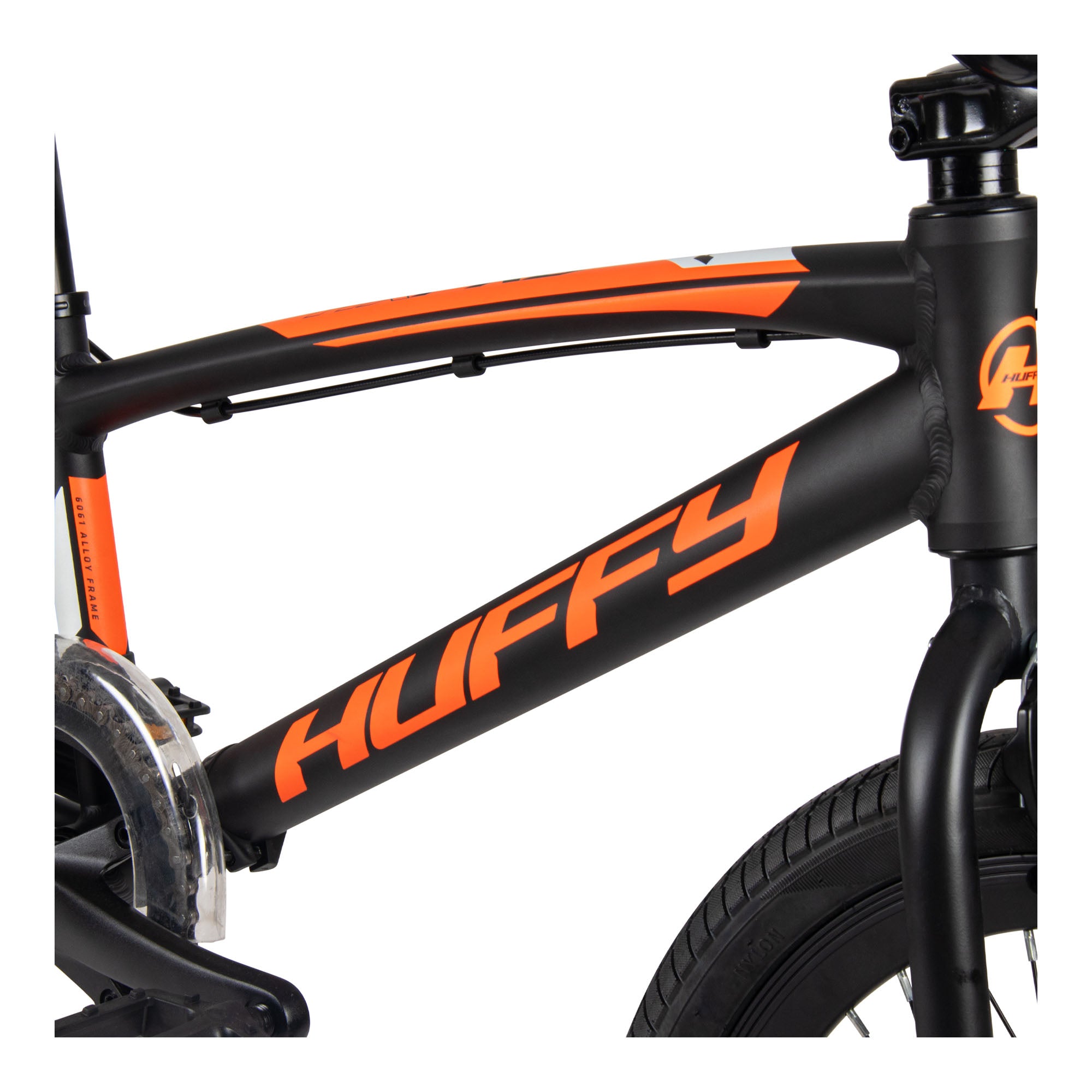 Huffy HX Pro Racer 20-inch Aluminum BMX Race Bike - Black/Orange