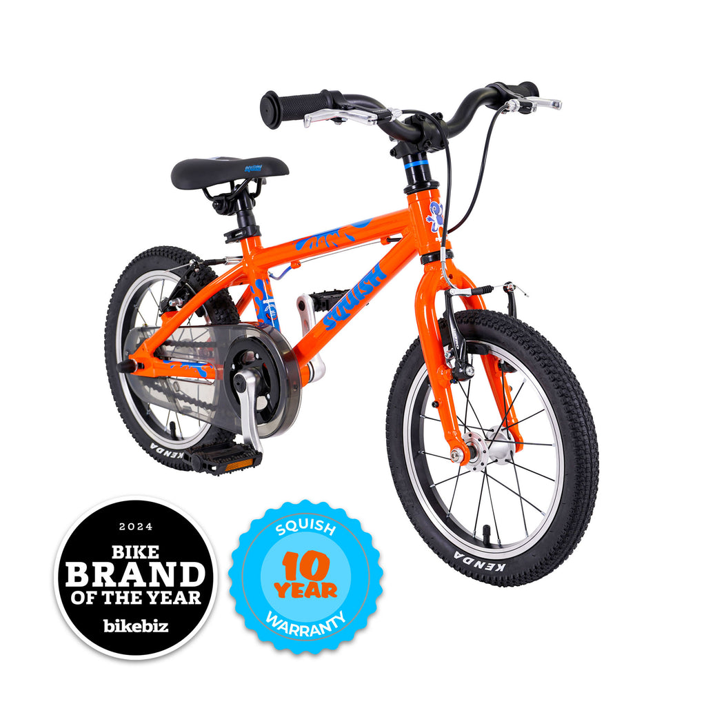 Squish 14-inch Kids Bike - Orange