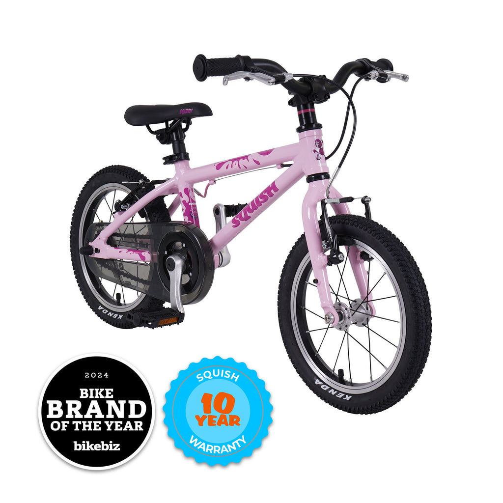 Squish 14-inch Kids Bike - Pink