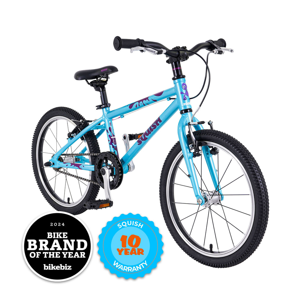 Squish 18-inch Kids Bike - Aqua