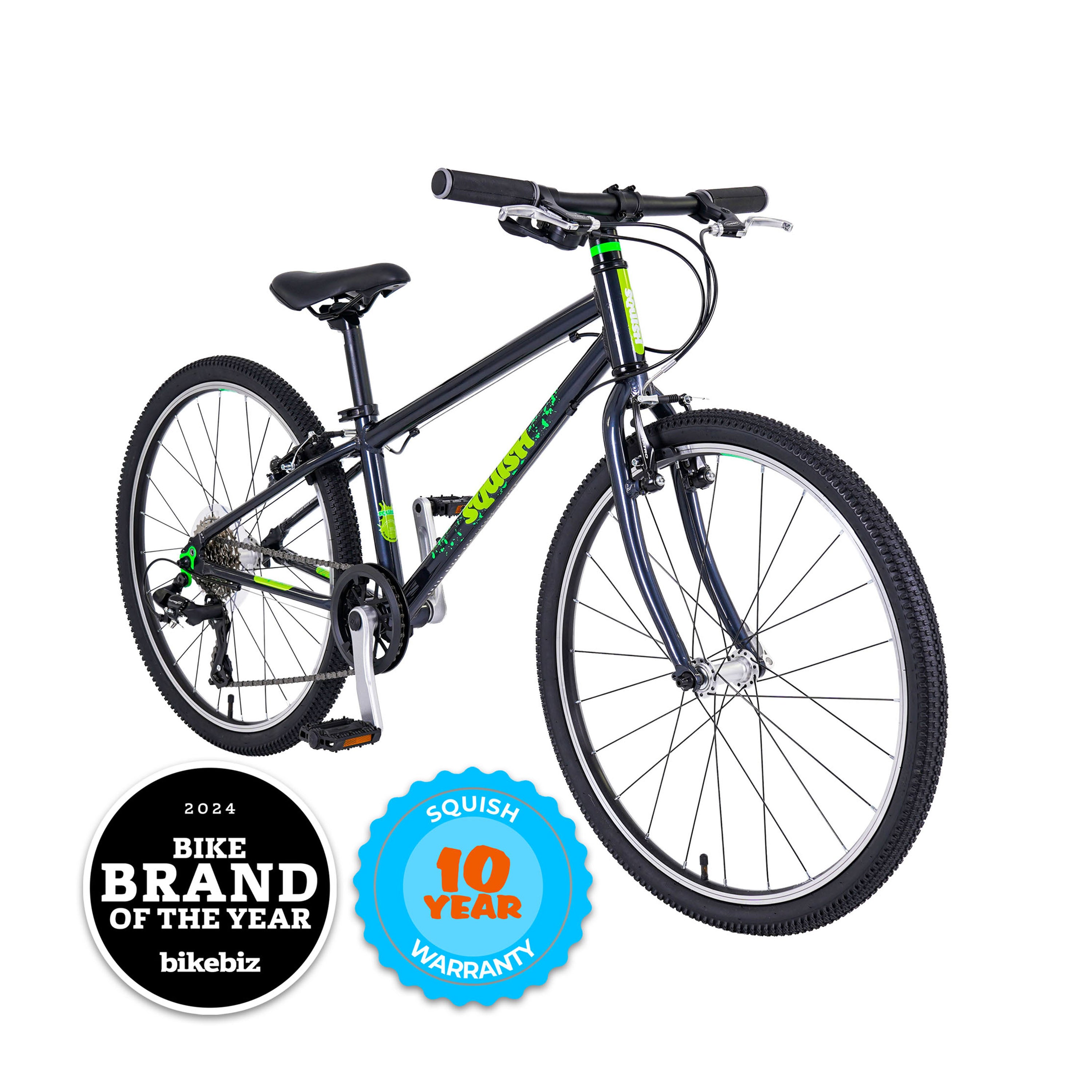 Squish 24-inch Kids Bike - Dark Grey
