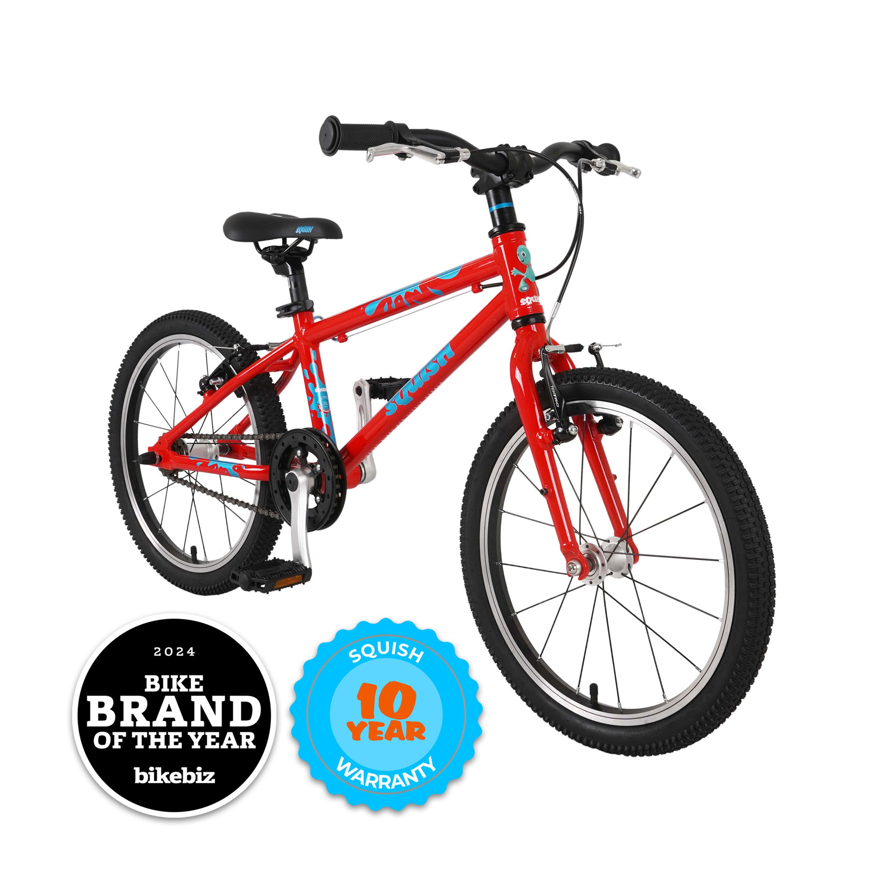 Squish 18-inch Kids Bike - Red