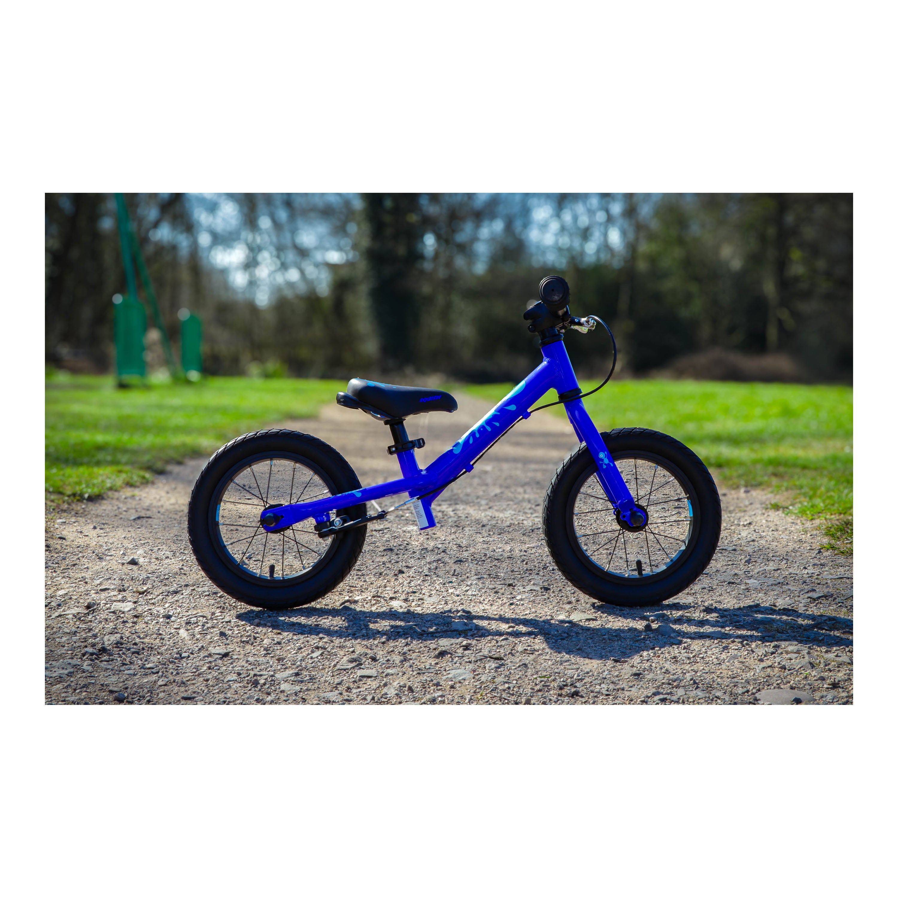Squish 12-inch Kids Balance Bike - Blue