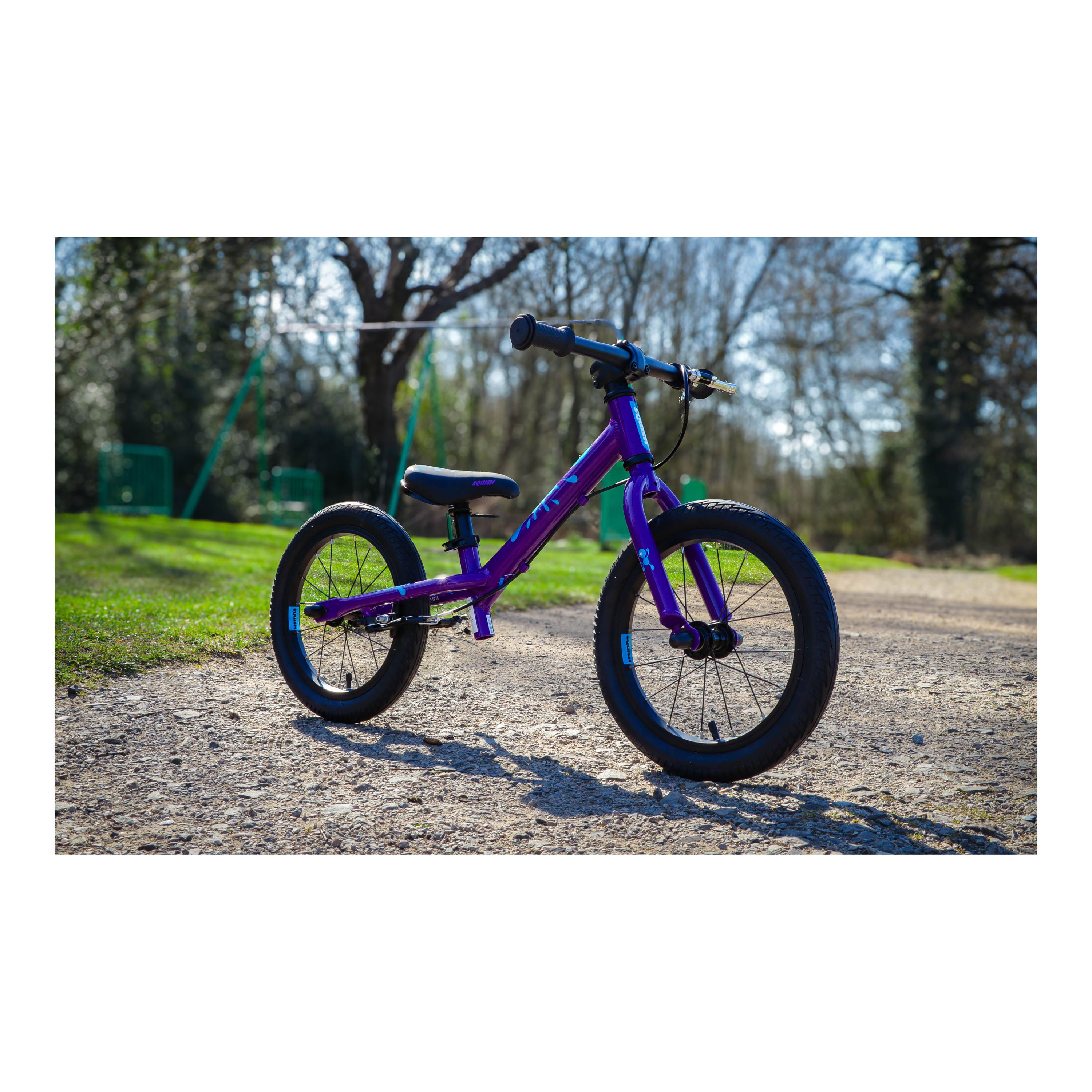 Squish 14-inch Kids Balance Bike - Purple