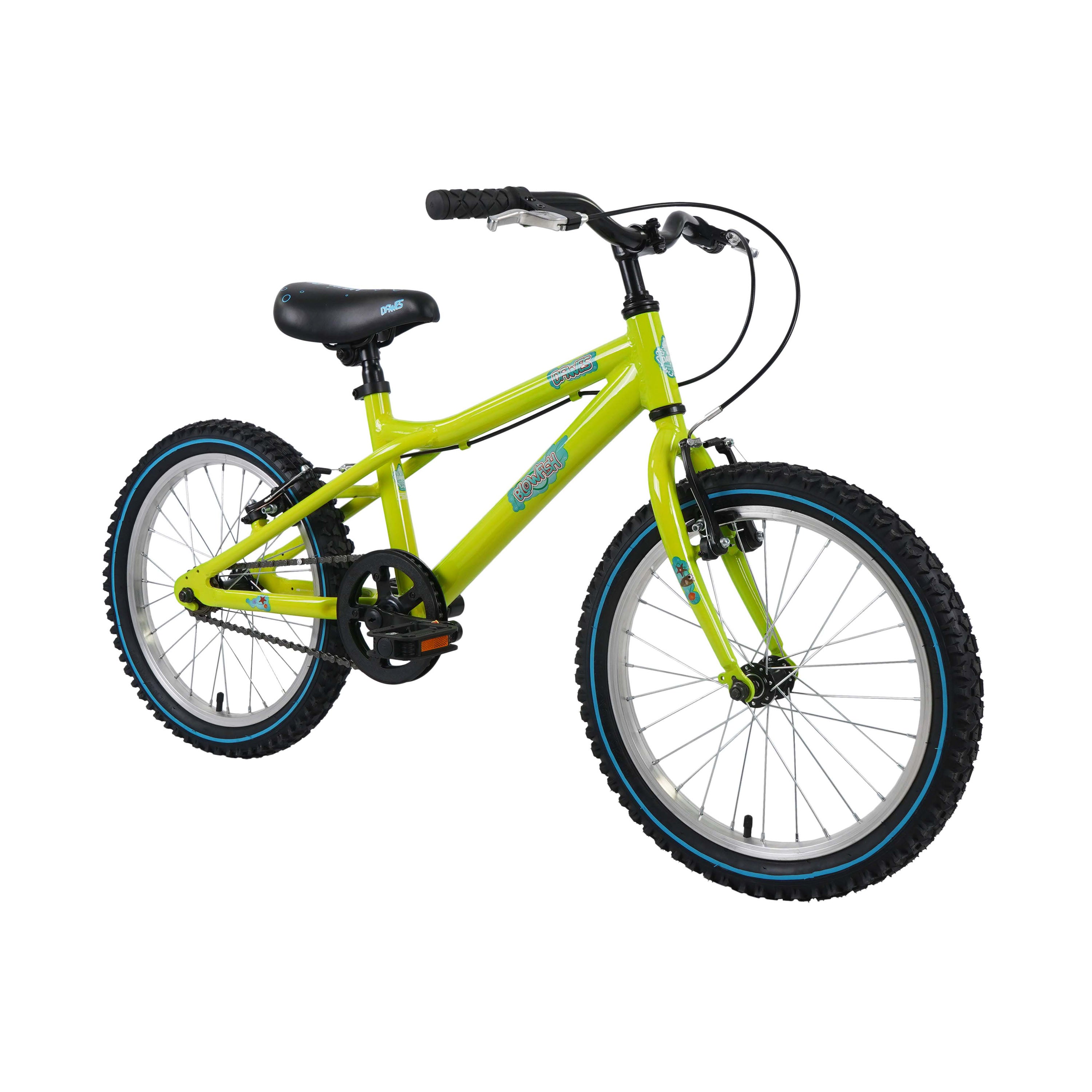 Dawes 18-inch Blowfish Kids Bike - Lime Green