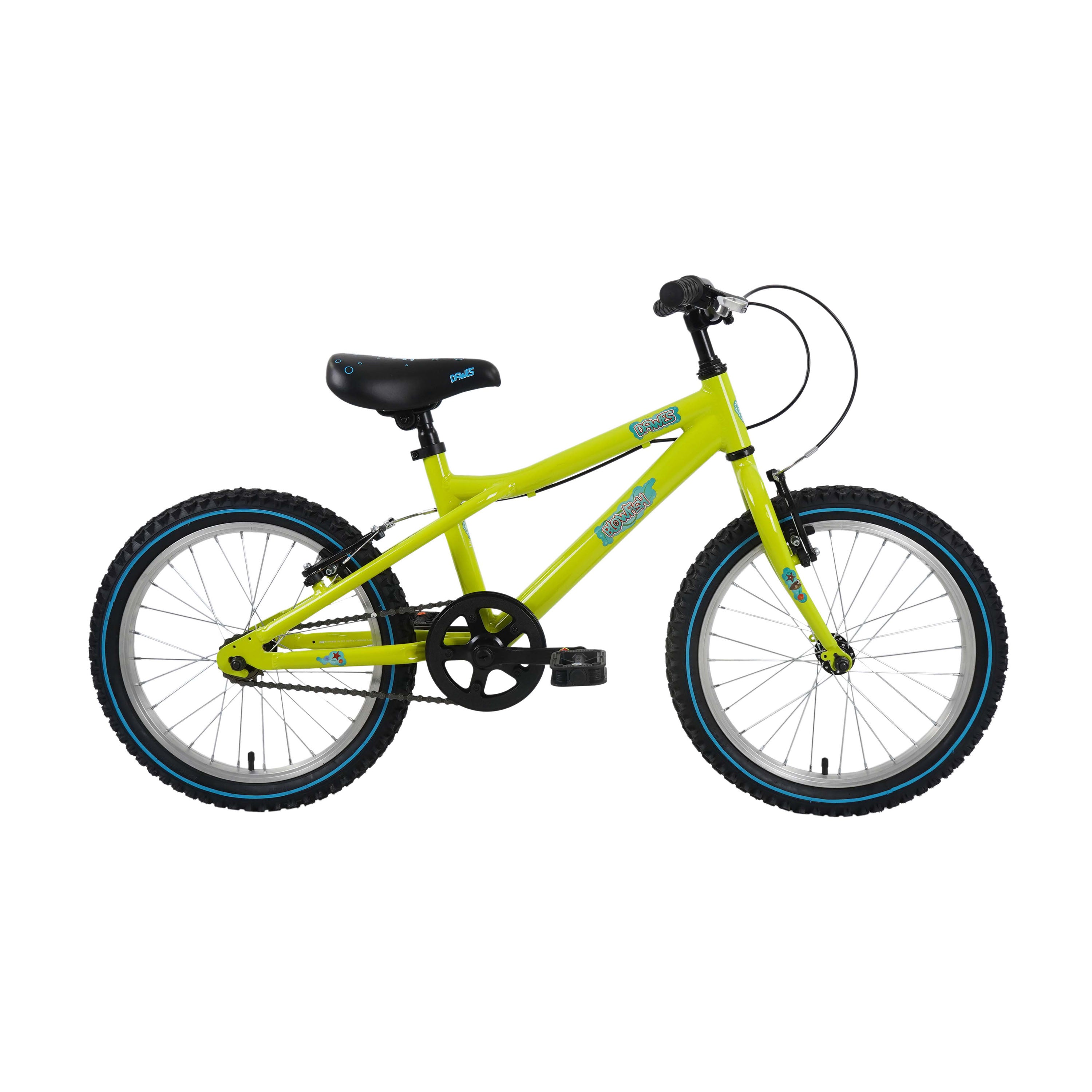 Dawes 18-inch Blowfish Kids Bike - Lime Green