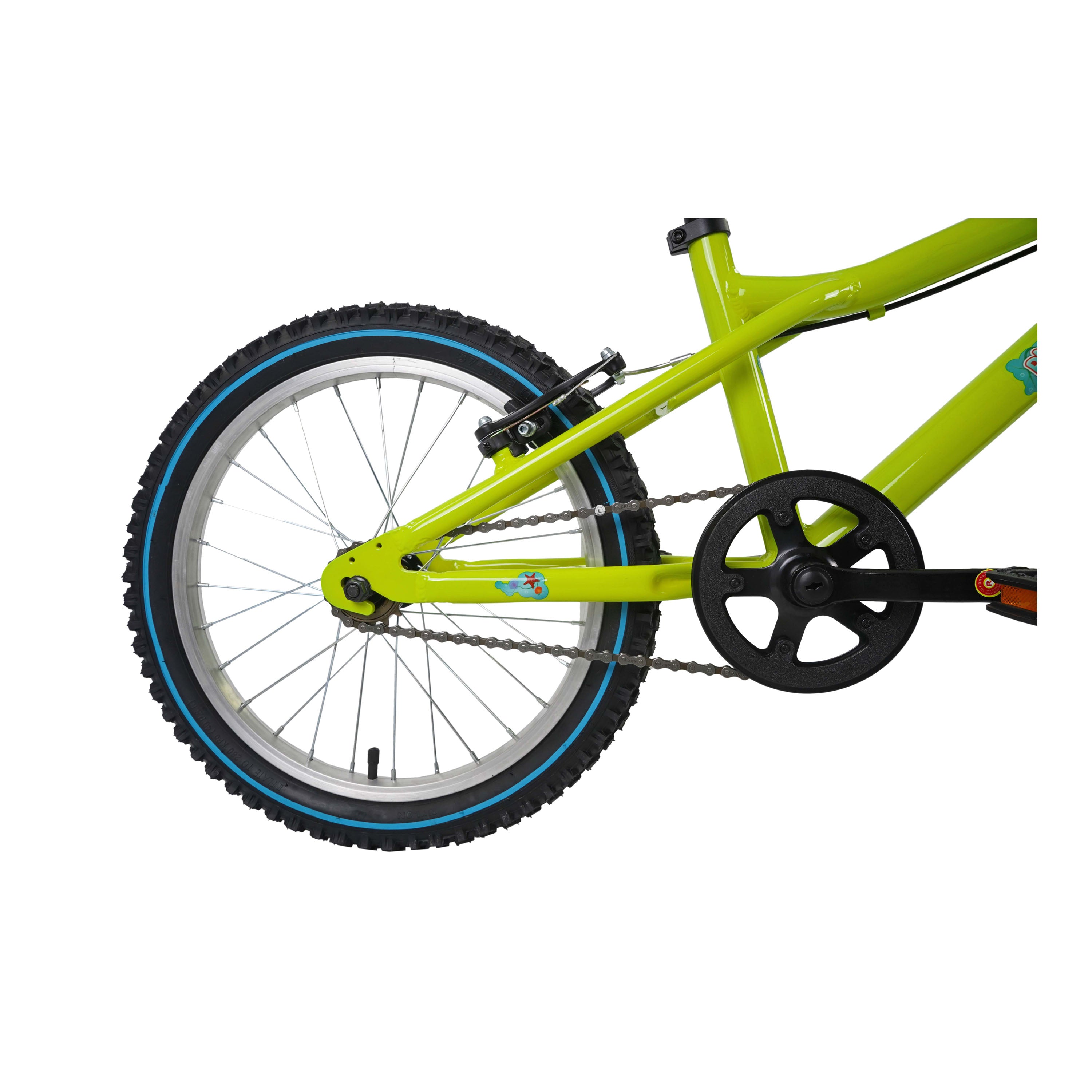 Dawes 18-inch Blowfish Kids Bike - Lime Green