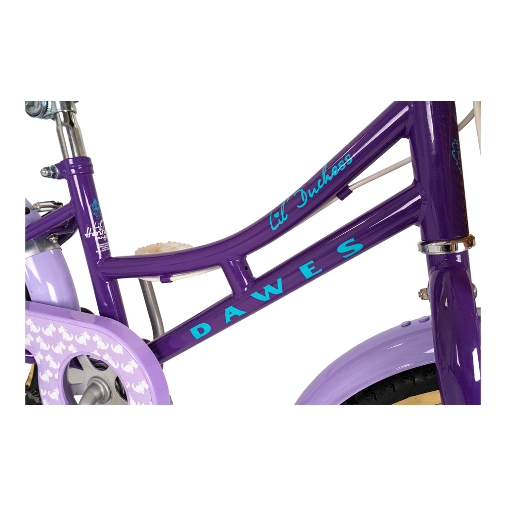Dawes 16-inch Lil Duchess Kids Heritage Bike - Purple
