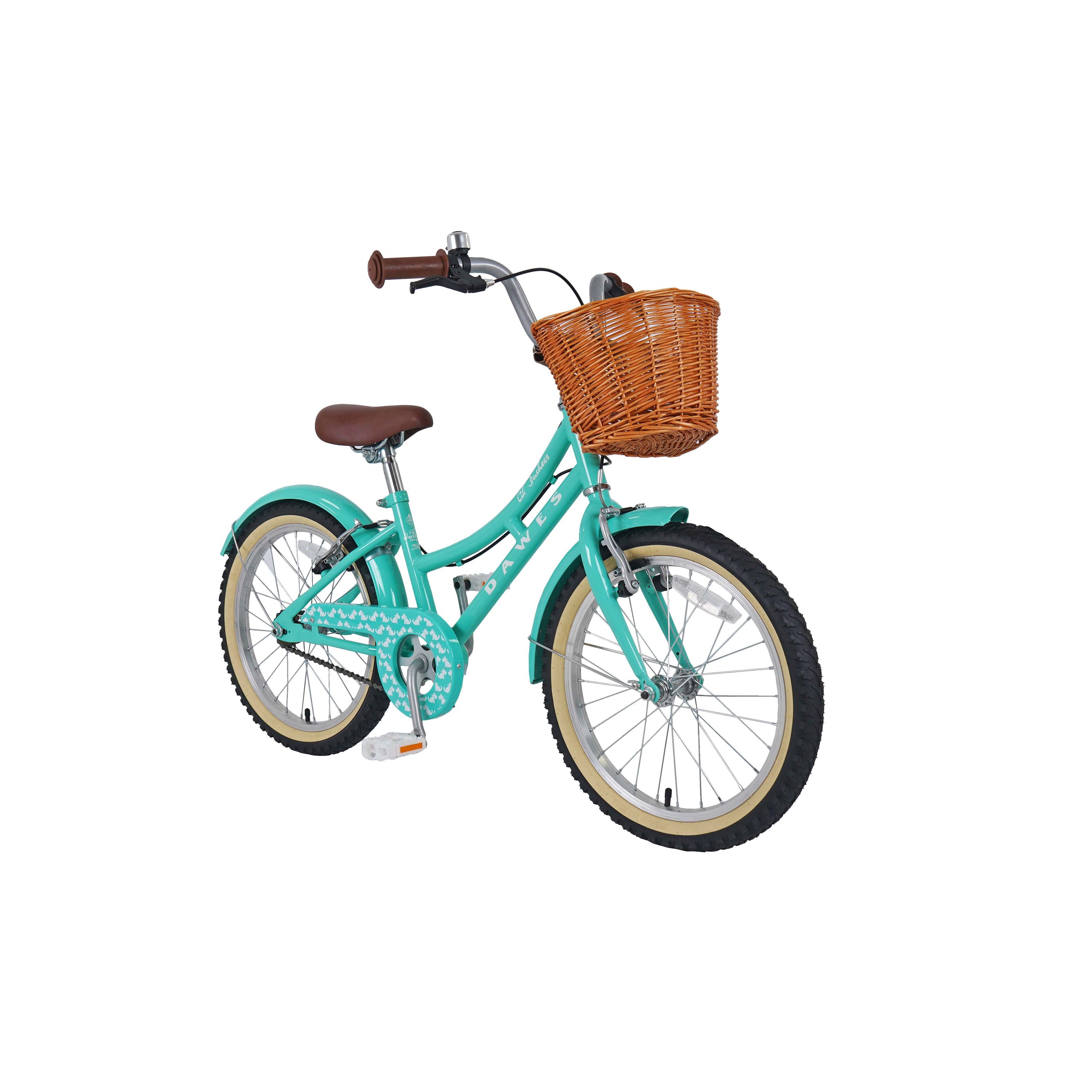 Dawes 18-inch Lil Duchess Kids Heritage Bike - Turquoise