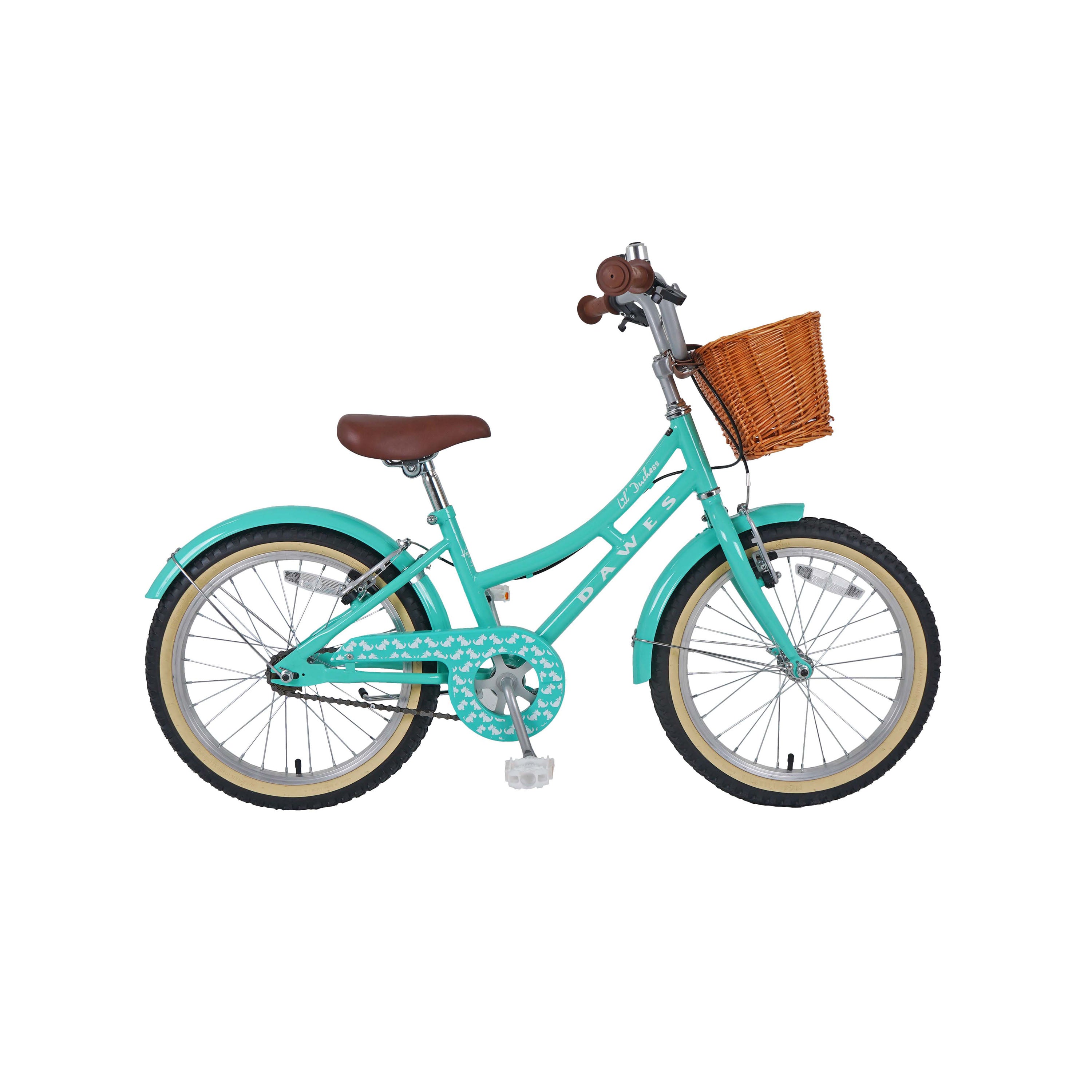 Dawes 18-inch Lil Duchess Kids Heritage Bike - Turquoise