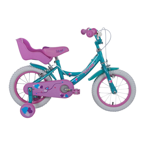Dawes 14-inch Princess Kids Bike - Mint