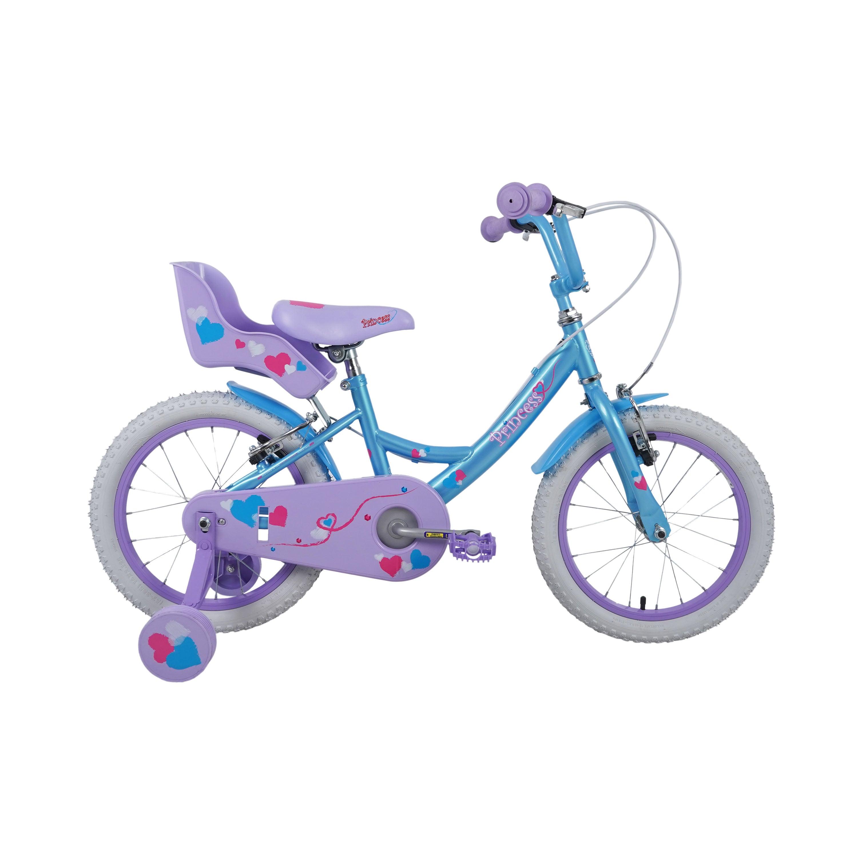 Dawes 16-inch Princess Kids Bike - Light Blue