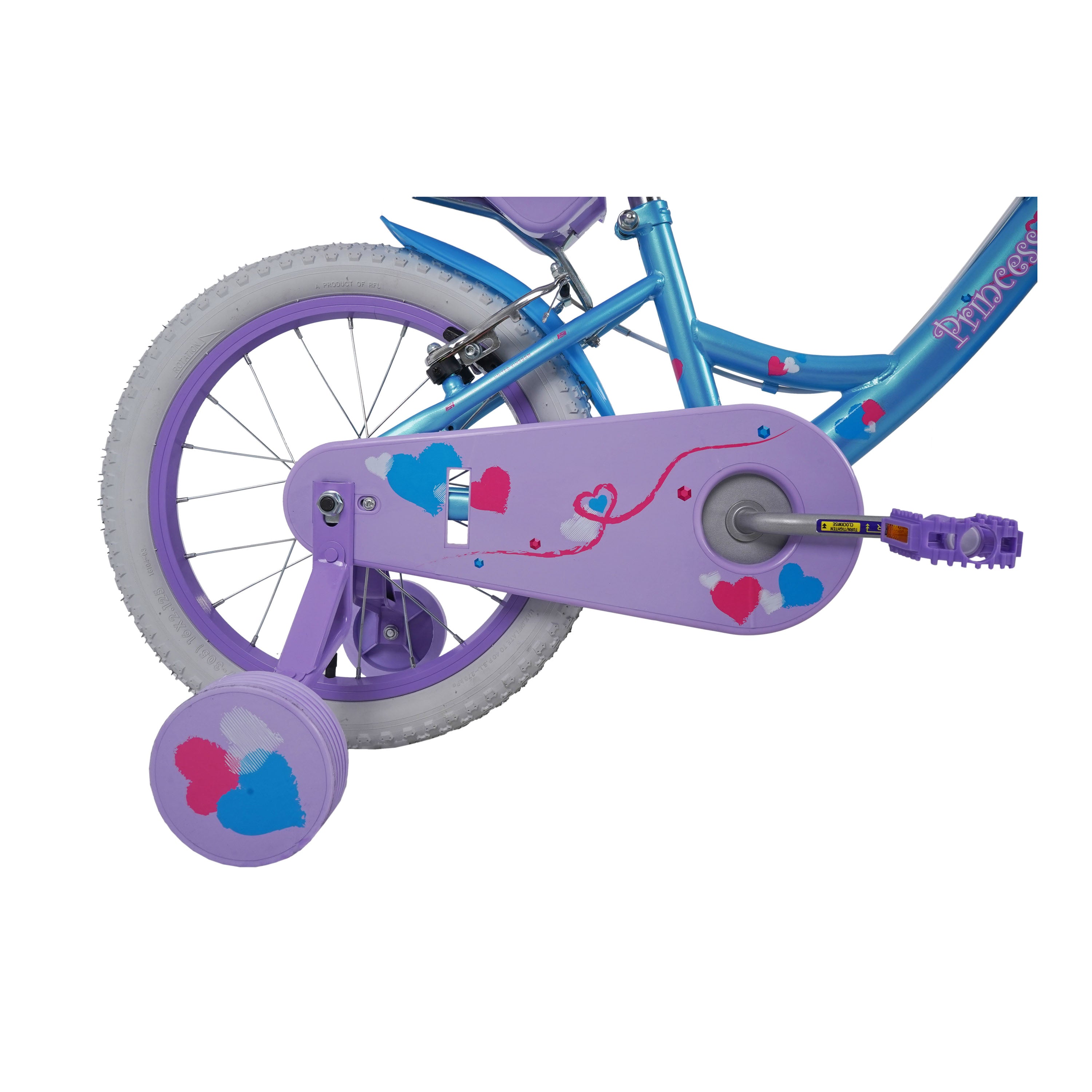 Dawes 16-inch Princess Kids Bike - Light Blue