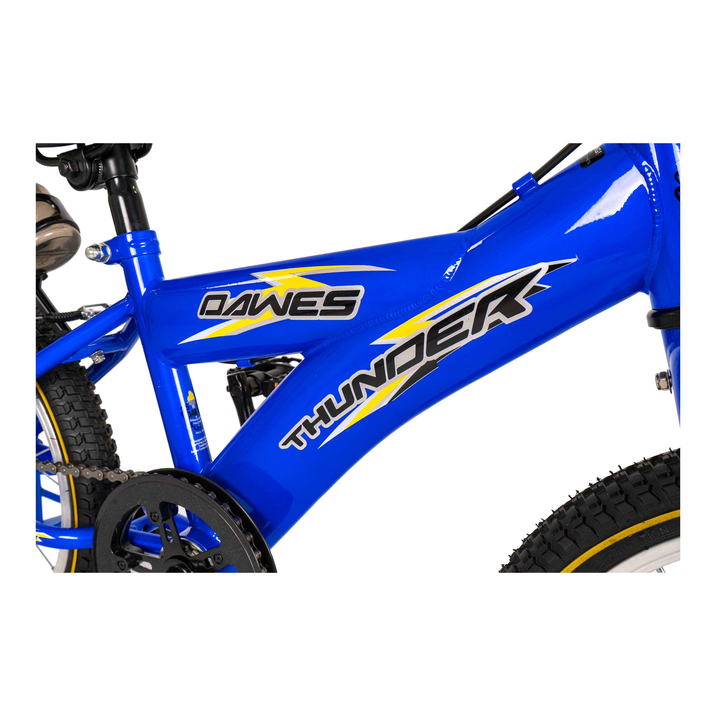 Dawes 16-inch Thunder Kids Bike - Blue