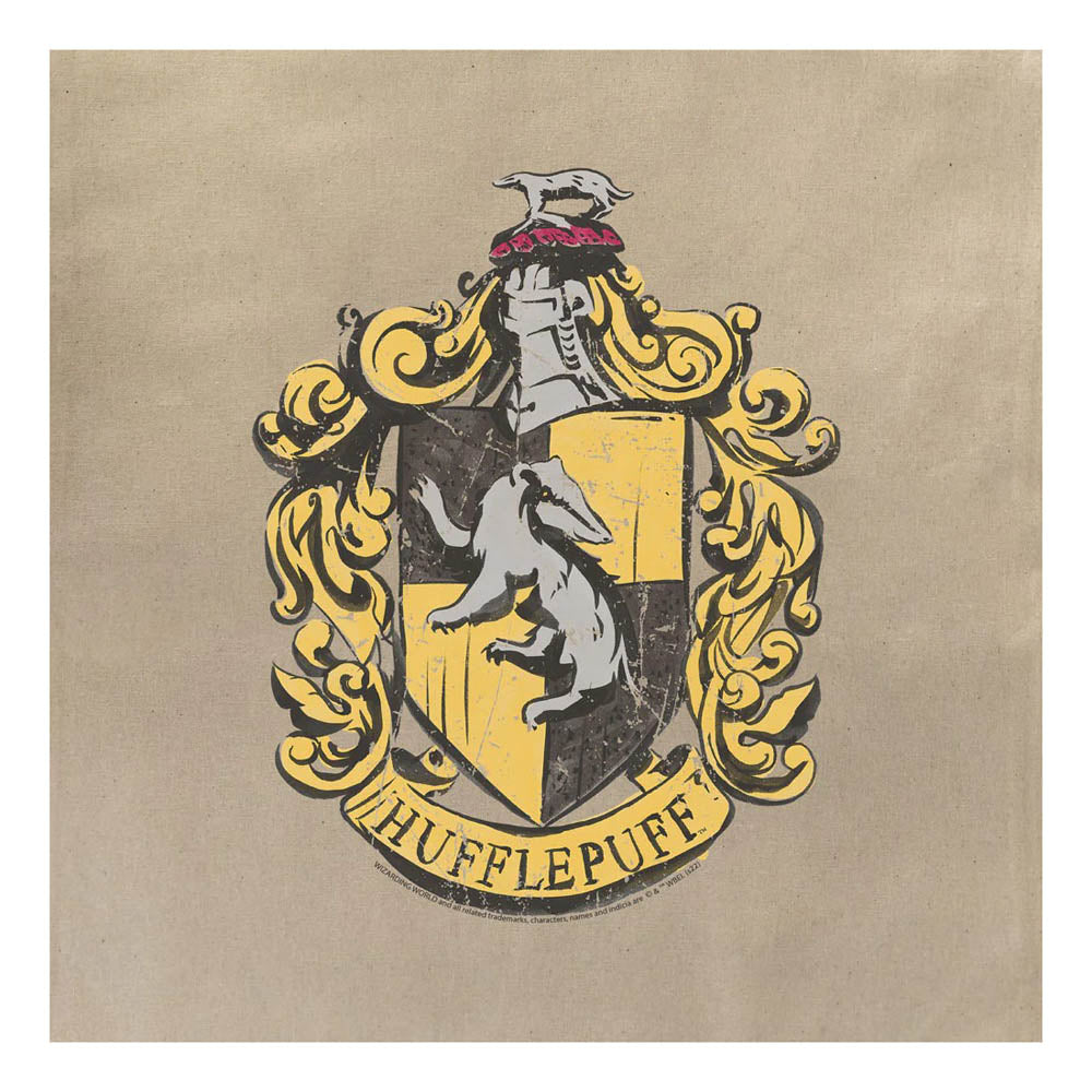 Harry Potter Hogwarts Hufflepuff Crest Tote Bag