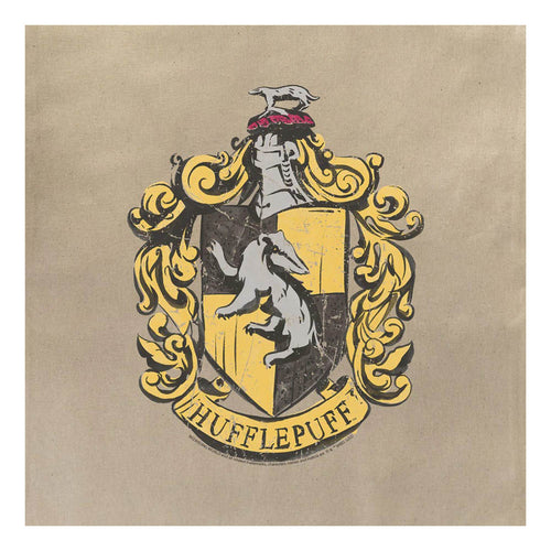 Harry Potter Hogwarts Hufflepuff Crest Tote Bag