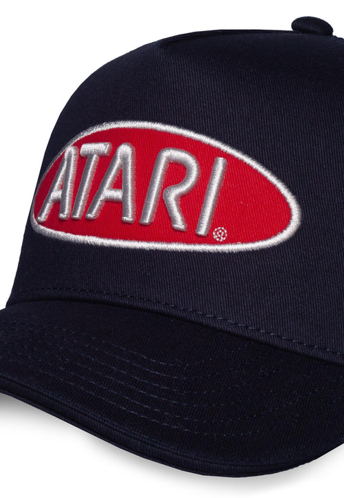 Atari Varsity Logo Patch Seven-Panel Trucker Cap