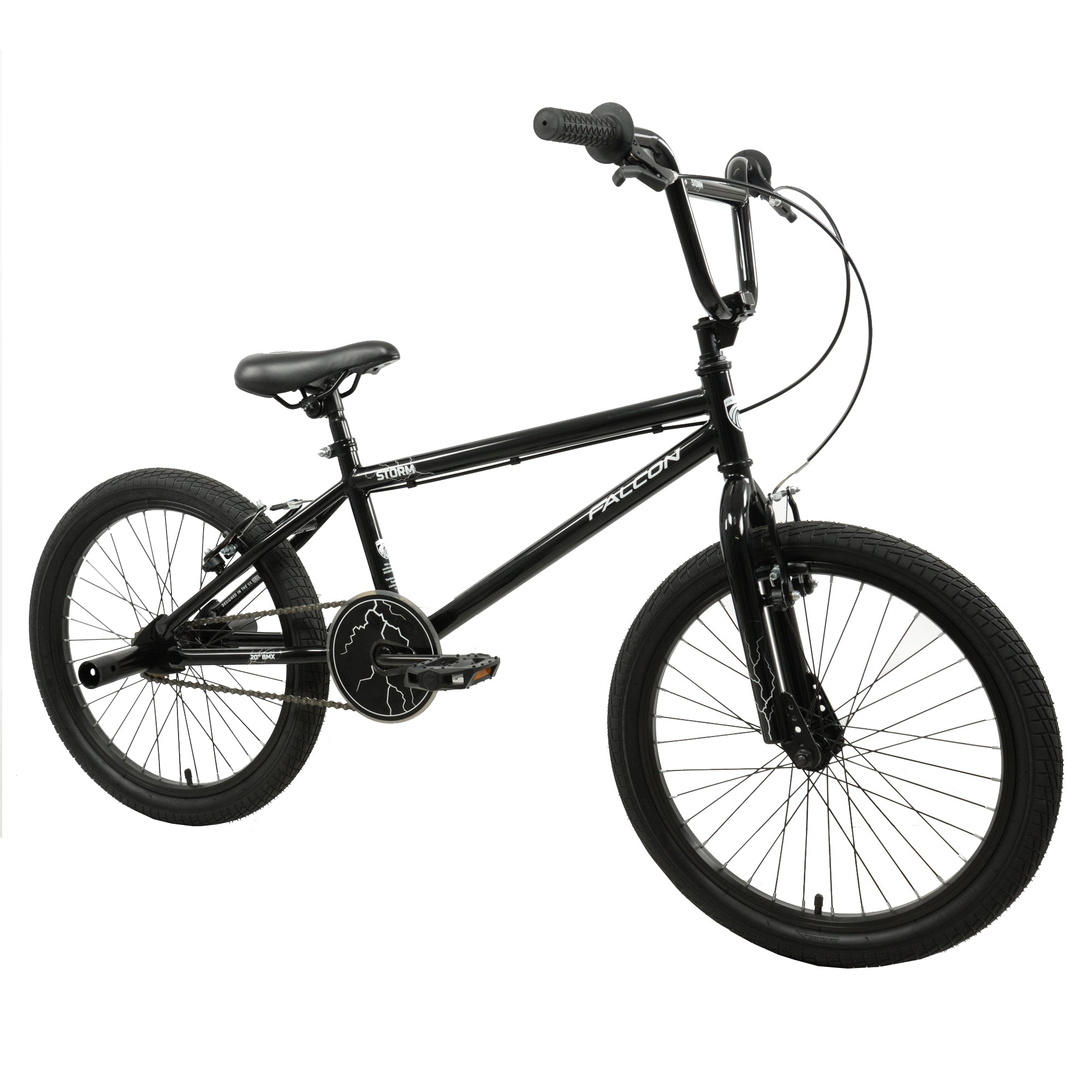 Falcon Storm 20 Inch BMX - Black
