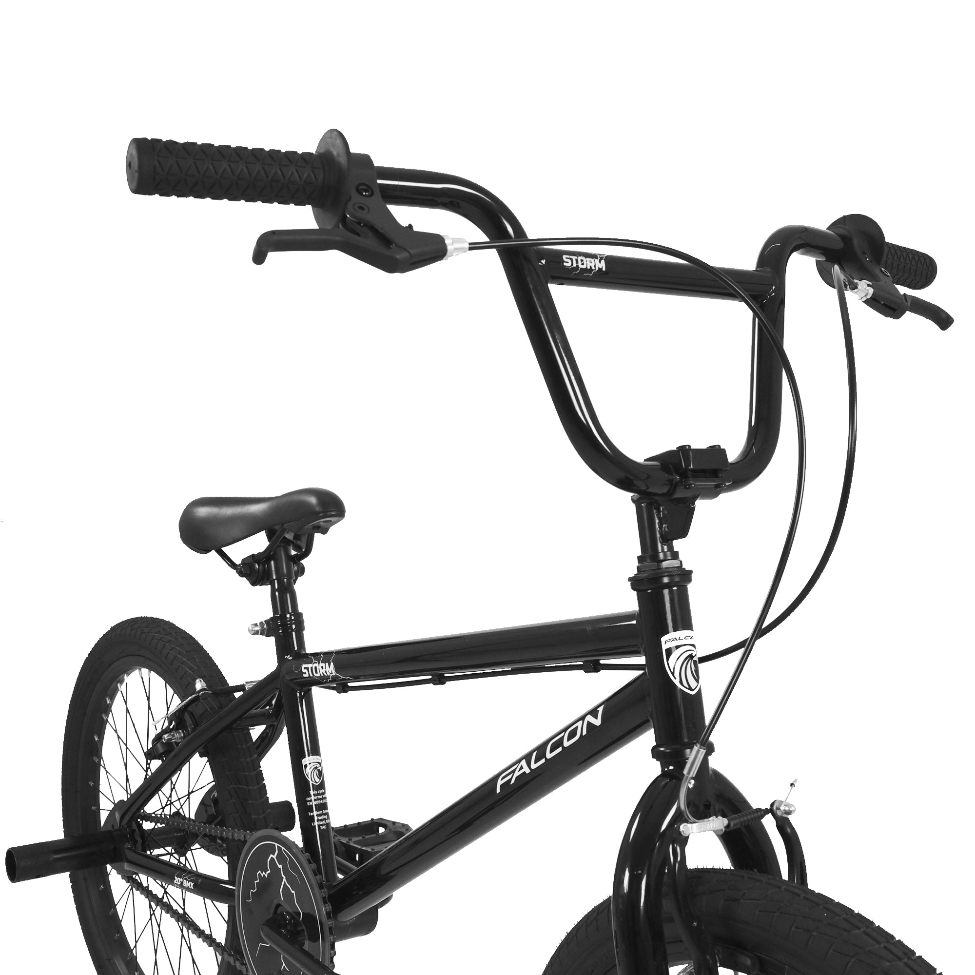 Falcon Storm 20 Inch BMX - Black