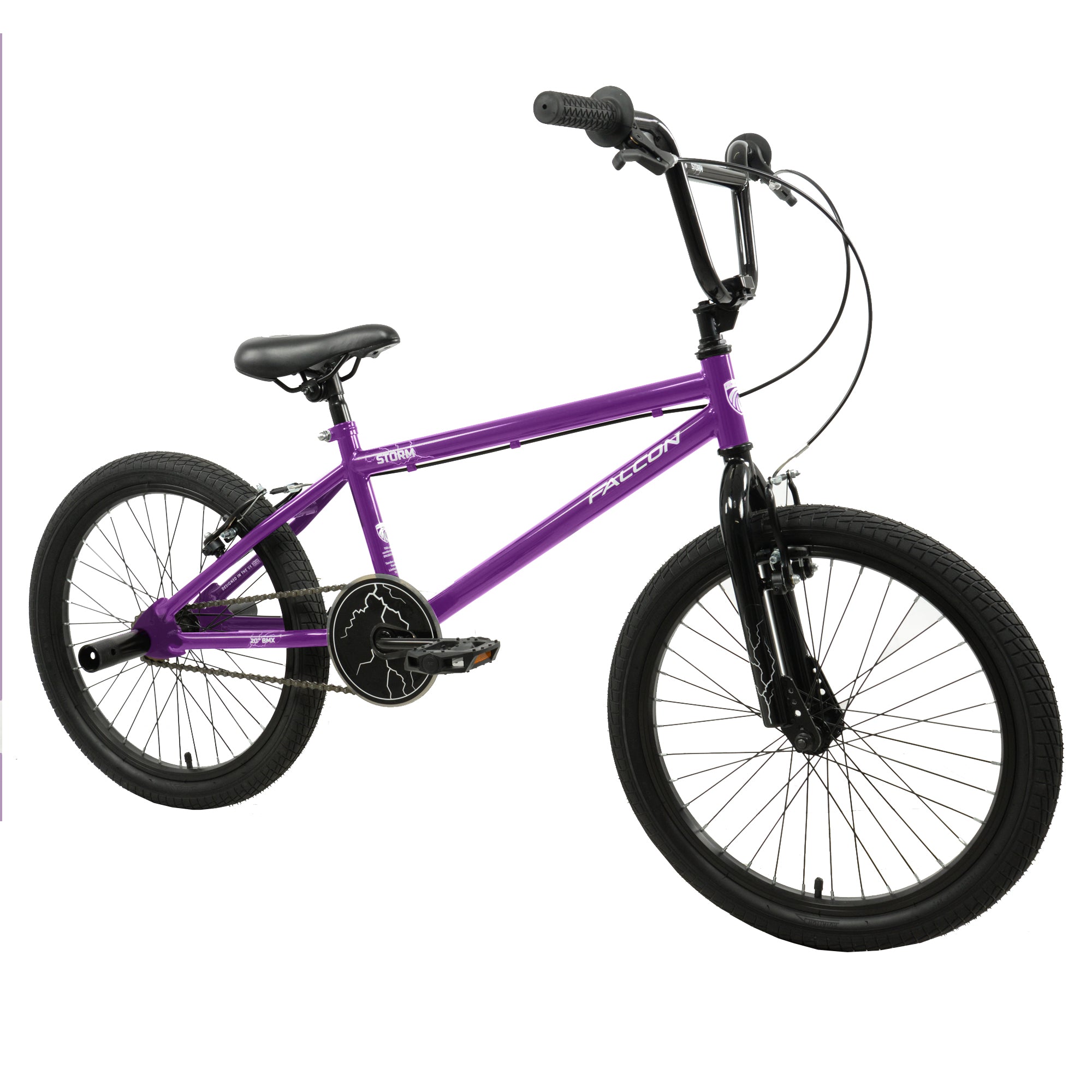 Falcon Storm 20 Inch BMX - Purple