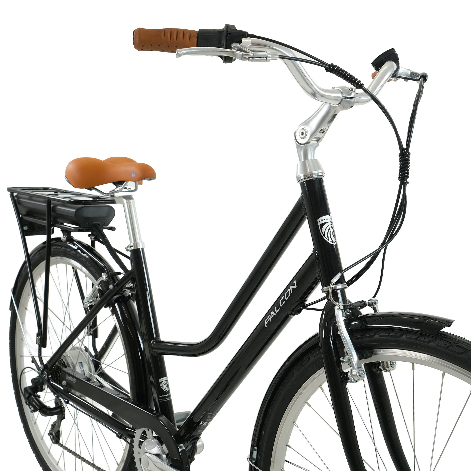 Falcon Heritage Low Step Electric Hybrid Bike