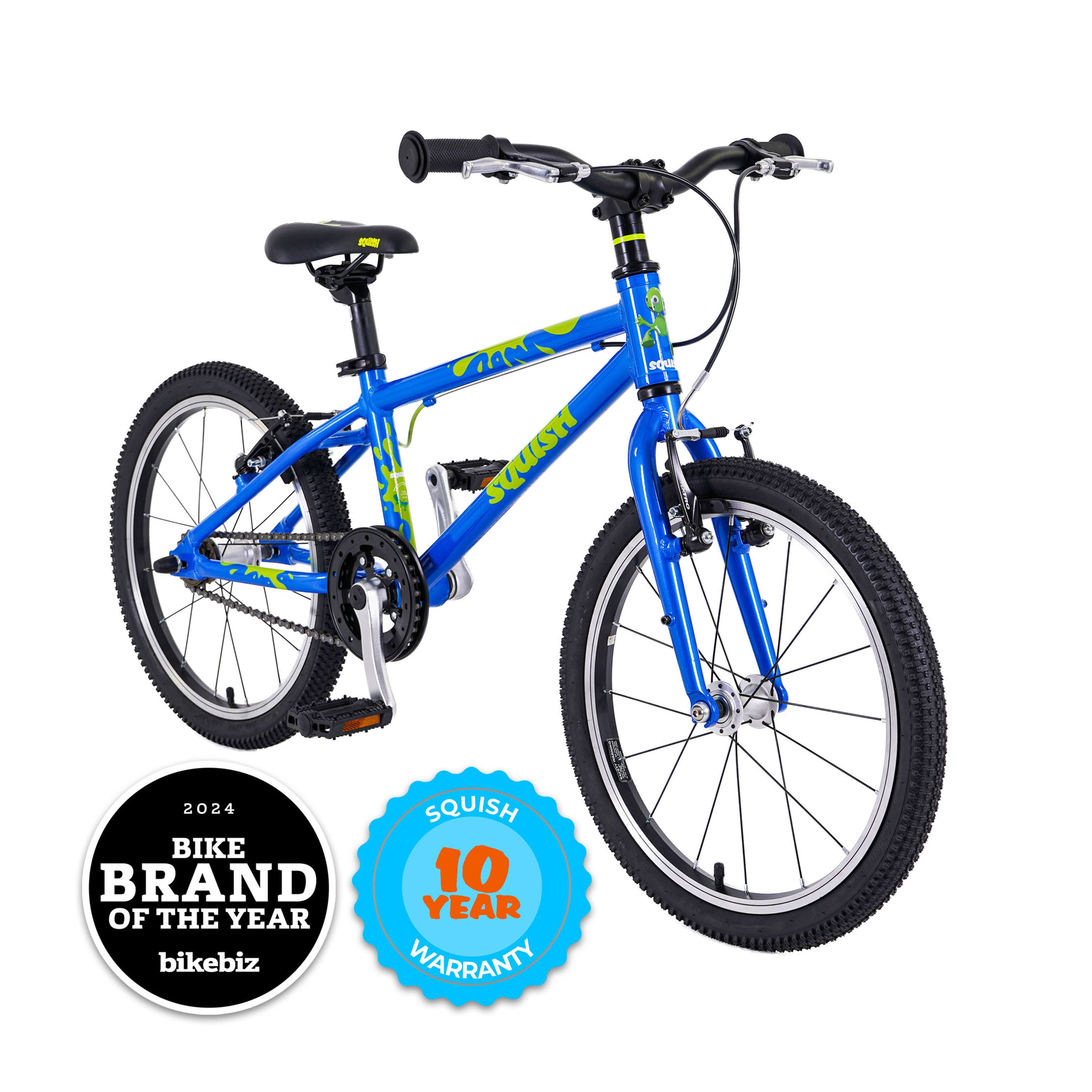 Squish 18-inch Kids Bike - Blue