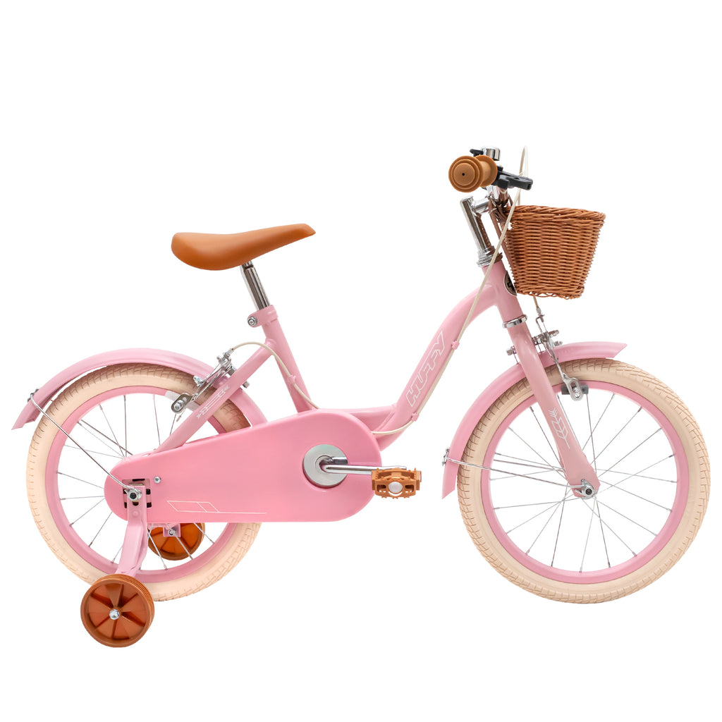 Huffy Vintage 16" Girls' Bike, aged 4 - 6 years, Pink