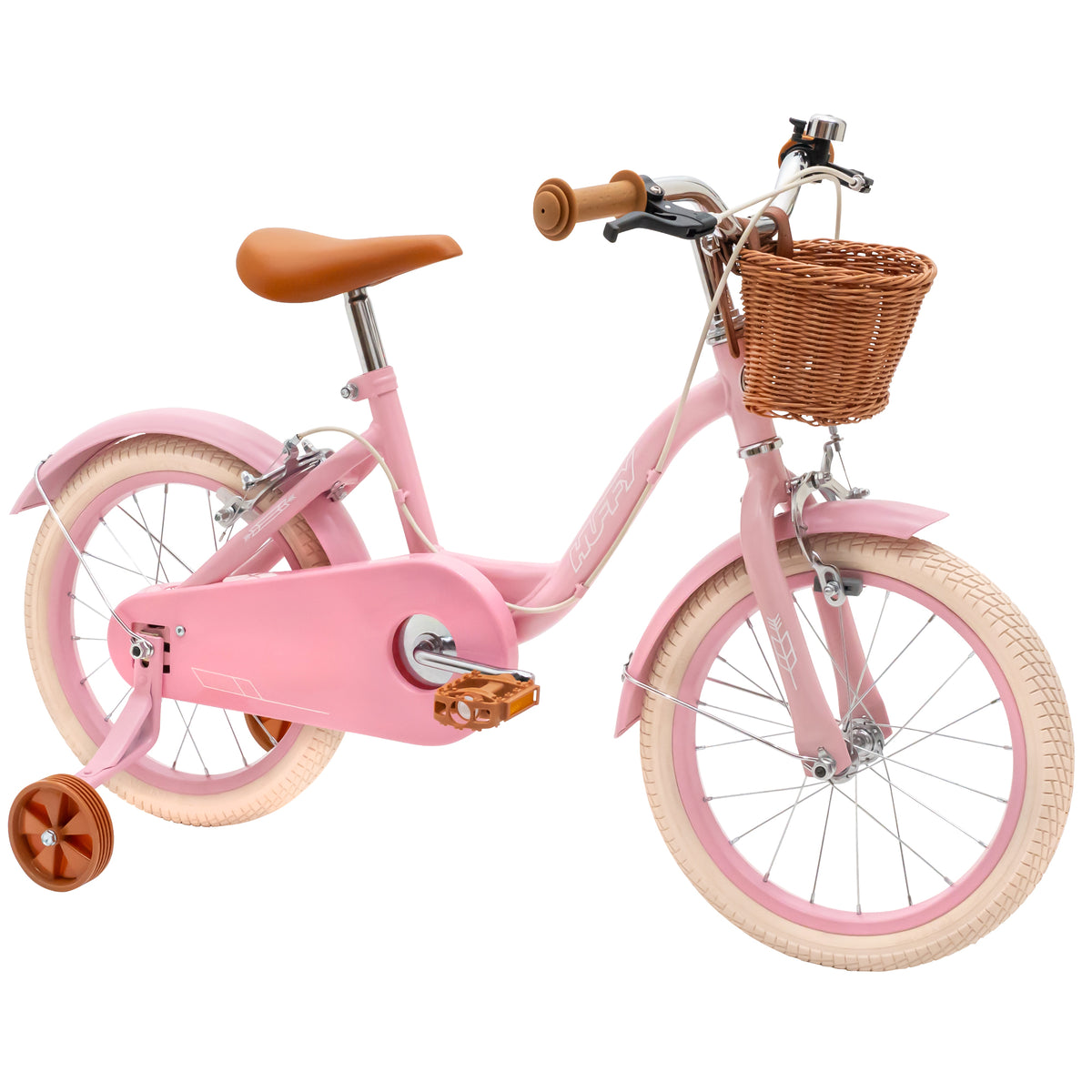 Huffy Vintage 16" Girls' Bike, aged 4 - 6 years, Pink