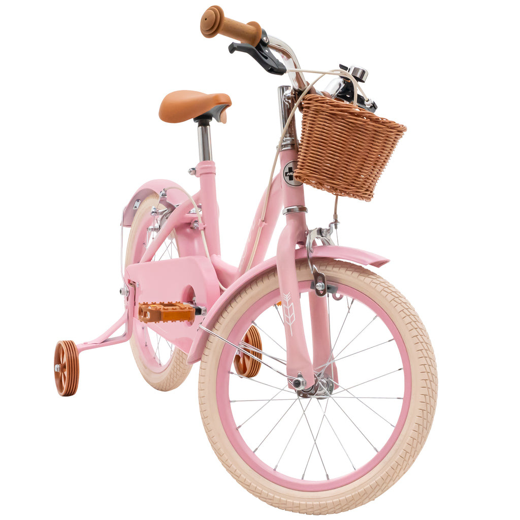 Huffy Vintage 16" Girls' Bike, aged 4 - 6 years, Pink