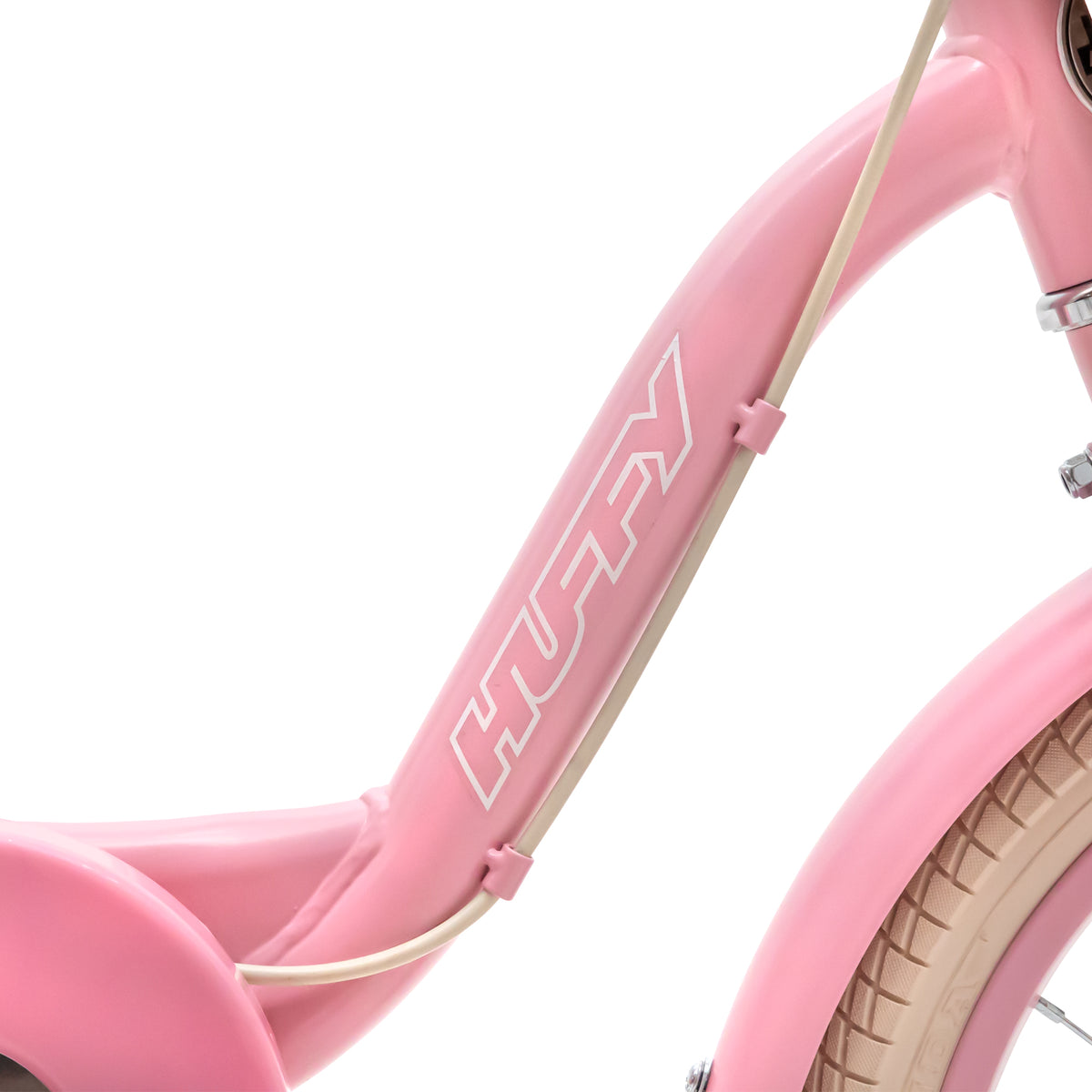 Huffy Vintage 16" Girls' Bike, aged 4 - 6 years, Pink