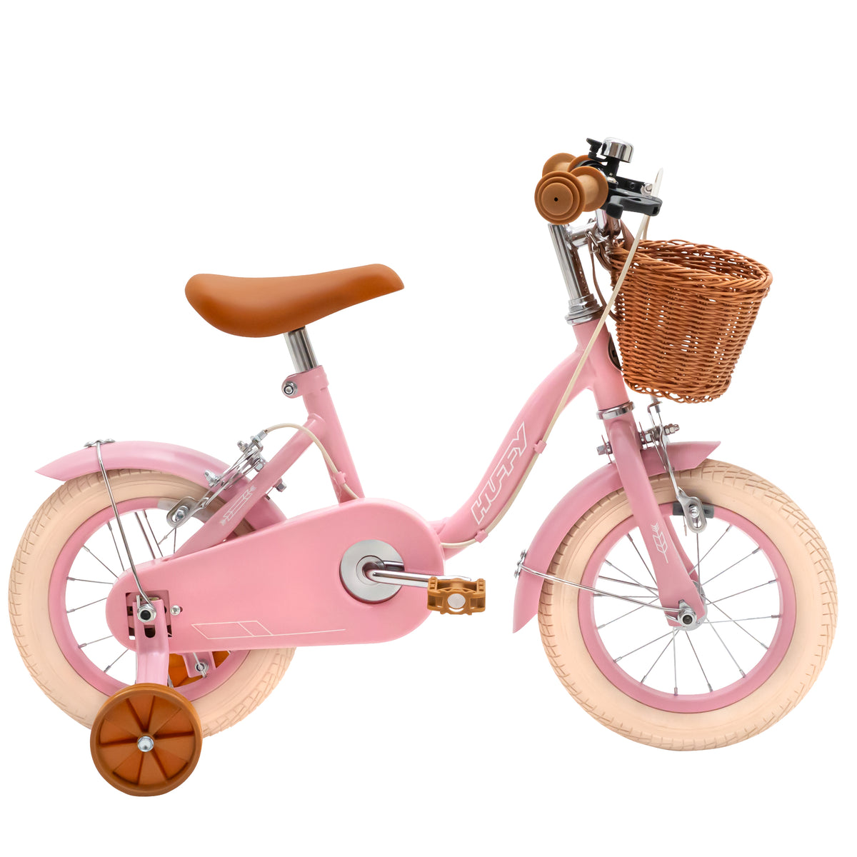 Huffy Vintage 12" Girls' Bike, aged 3 - 5 years, Pink