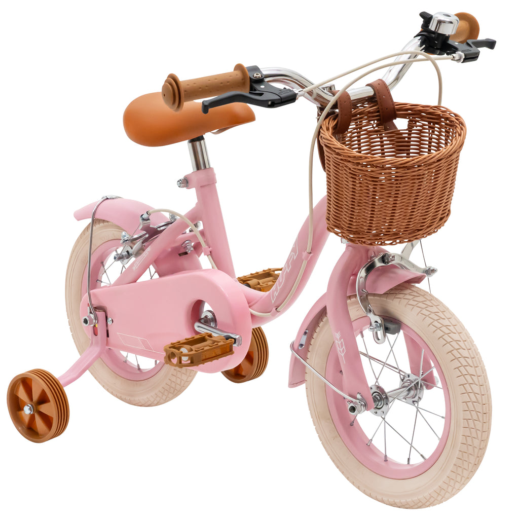 Huffy Vintage 12" Girls' Bike, aged 3 - 5 years, Pink