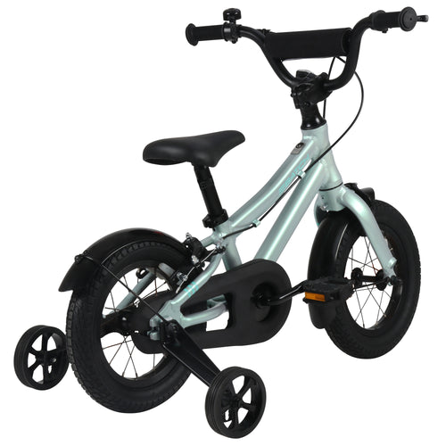 Batch 12in Kids Bike, Green, 3 to 5 year olds