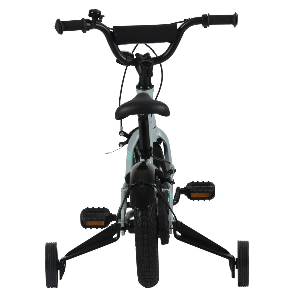 Batch 12in Kids Bike, Green, 3 to 5 year olds